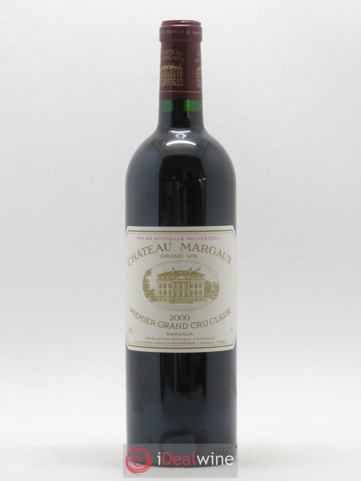 Château Margaux 1er Grand Cru Classé 2000 - Lot de 1 bouteille - 0