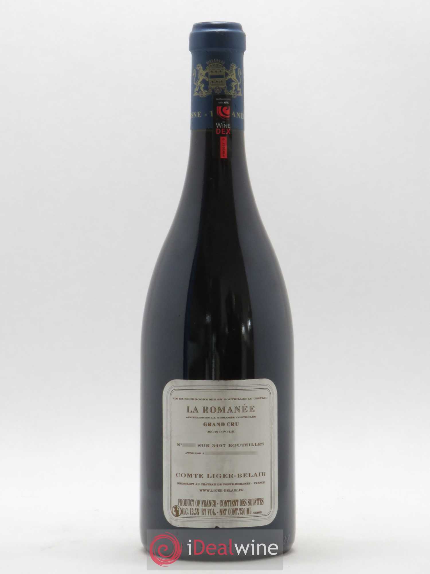 La Romanée Grand Cru Comte Liger-Belair (Domaine du) 2009 - Lot de 1 bouteille - 1