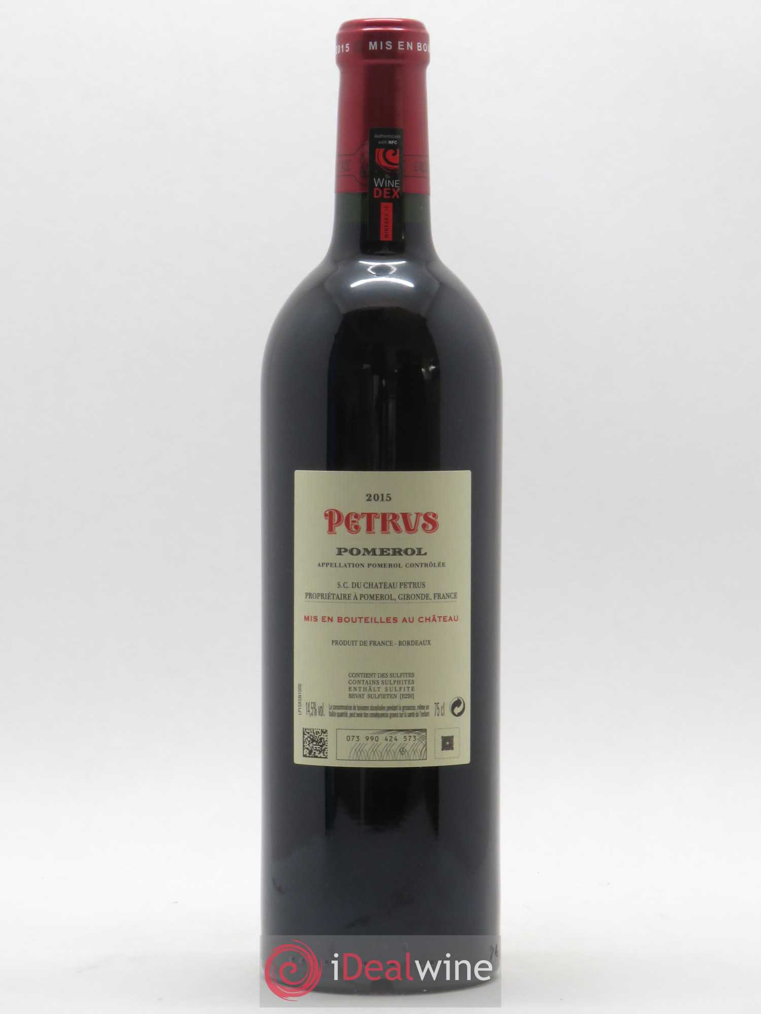 Petrus 2015 - Lot de 1 bouteille - 1
