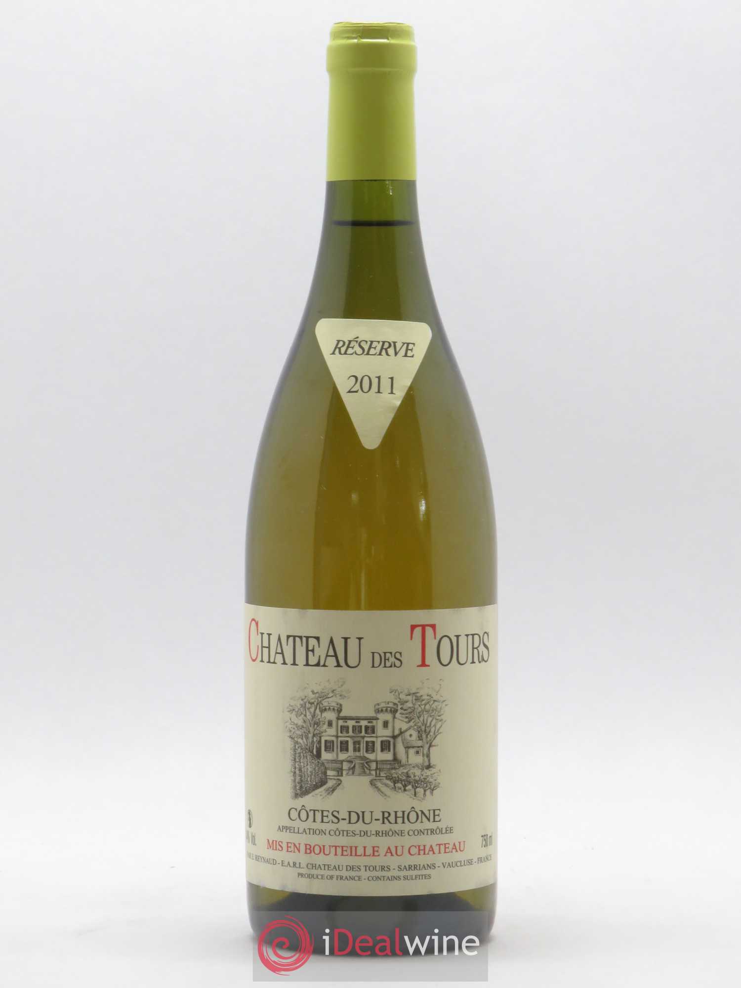Côtes-du-Rhône Château des Tours Emmanuel Reynaud 2011 - Lot de 1 bouteille - 0