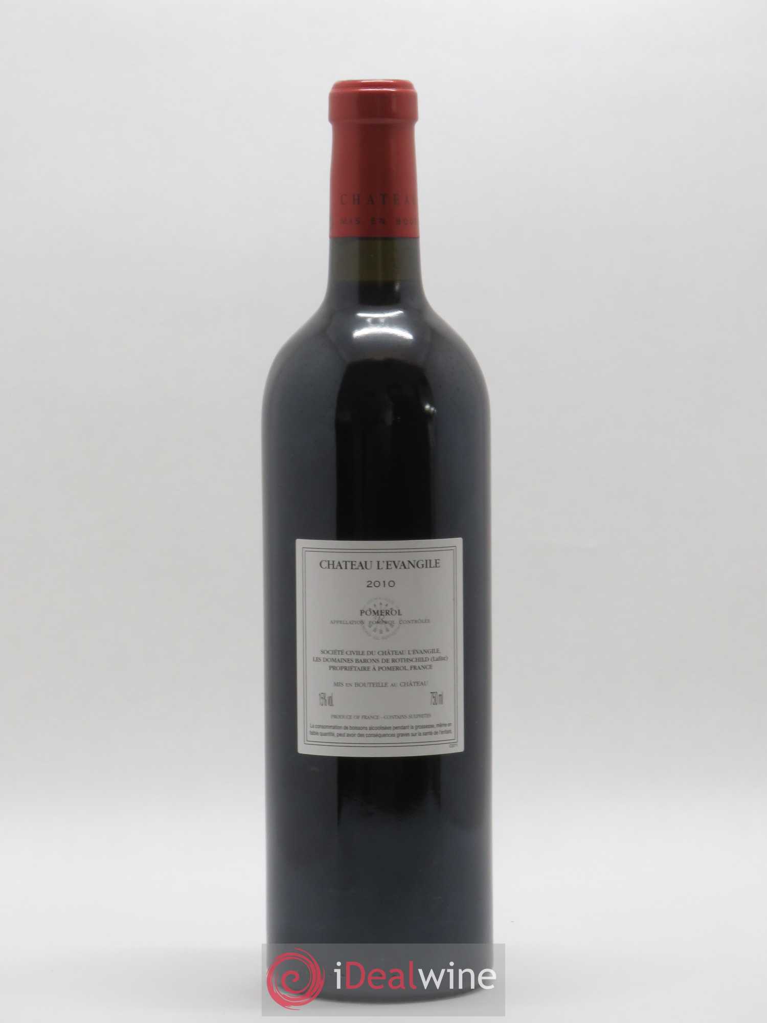 Château l' Évangile 2010 - Lot de 1 bouteille - 1