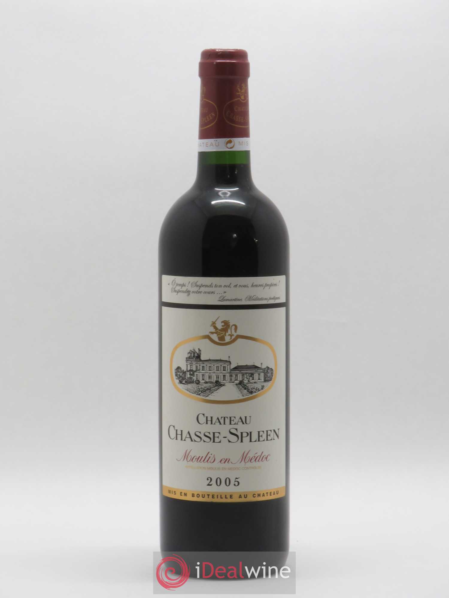 Château Chasse Spleen 2005 - Lot de 1 bouteille - 0