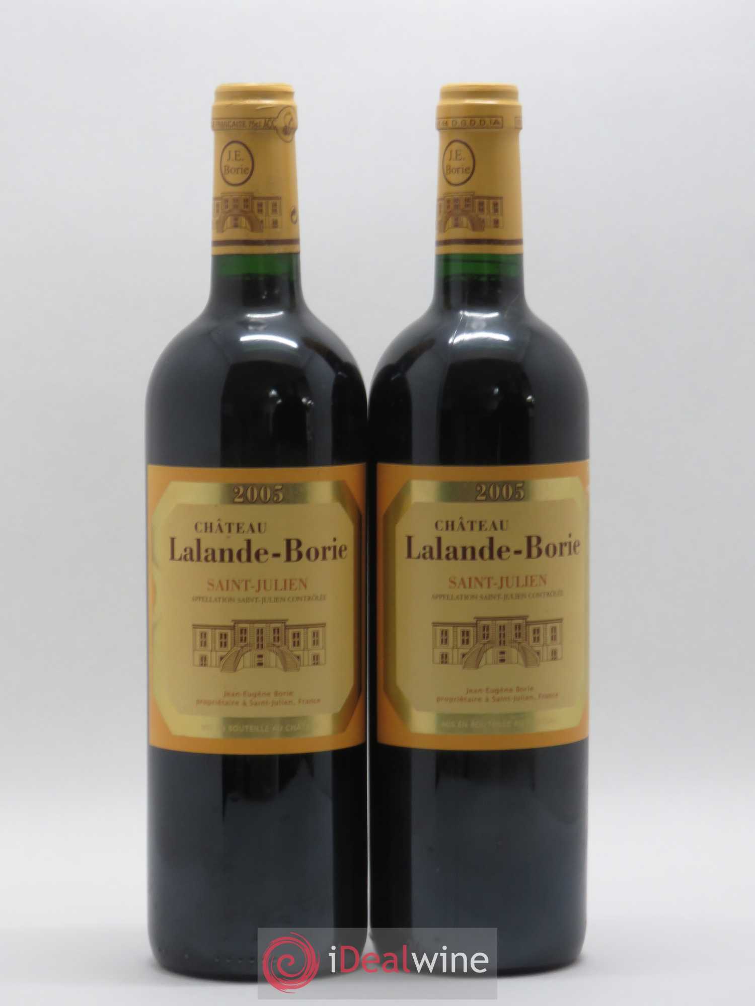 Château Lalande Borie 2005 - Lot de 2 bouteilles - 0