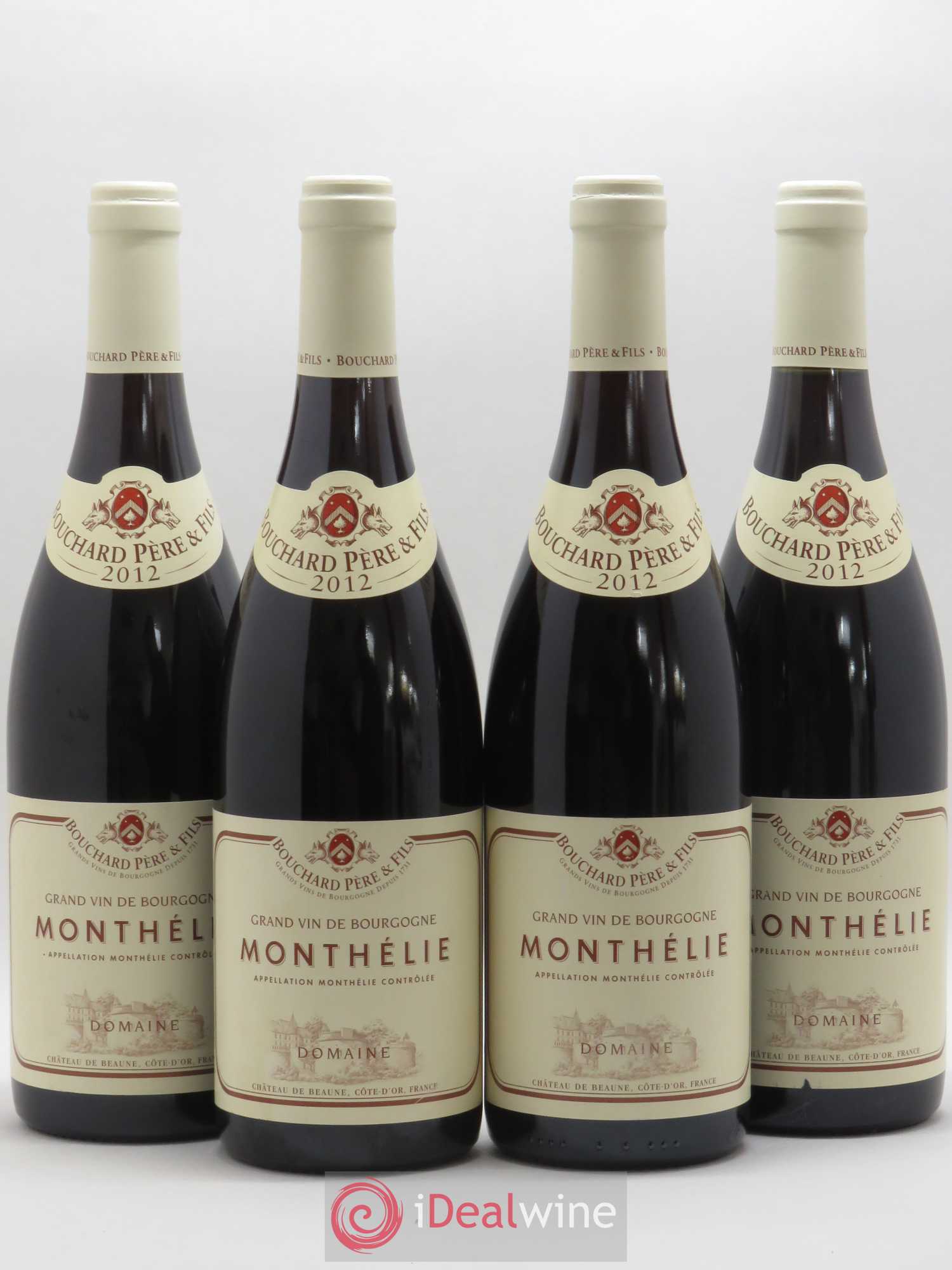 Monthélie Bouchard Père & Fils 2012 - Lot de 4 bouteilles - 0