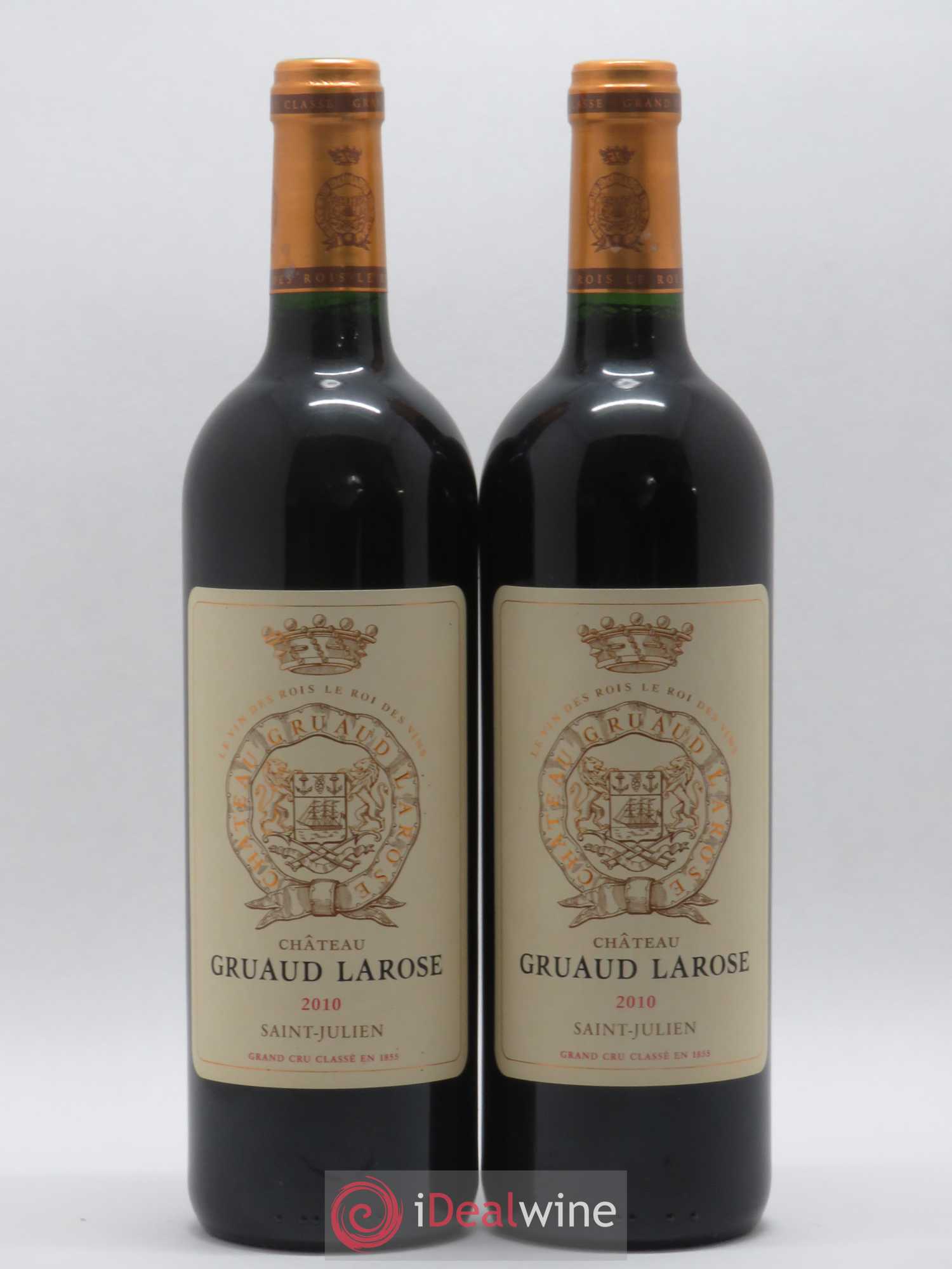 Château Gruaud Larose 2ème Grand Cru Classé 2010 - Lot de 2 bouteilles - 0