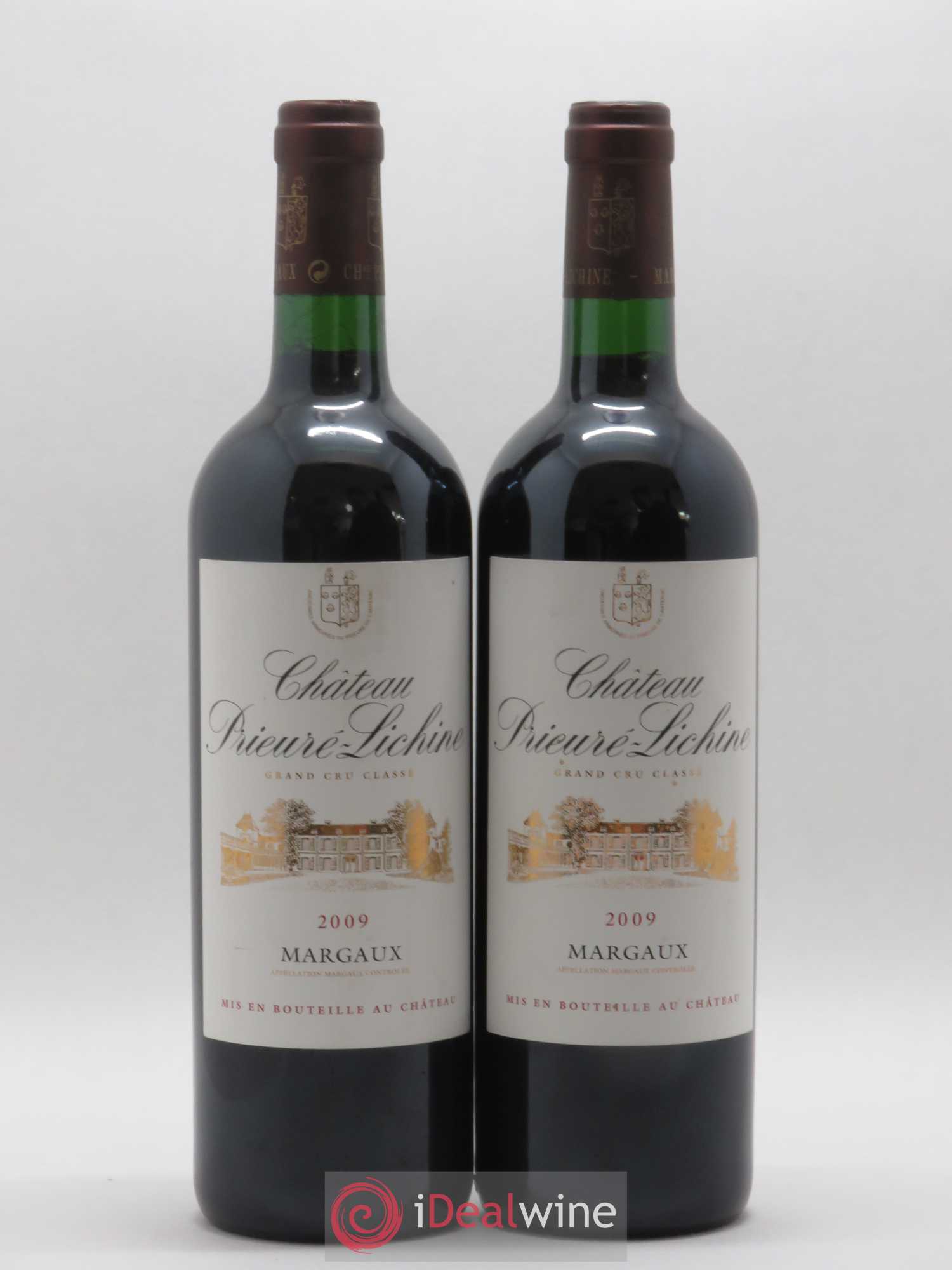 Château Prieuré Lichine 4ème Grand Cru Classé 2009 - Lot de 2 bouteilles - 0