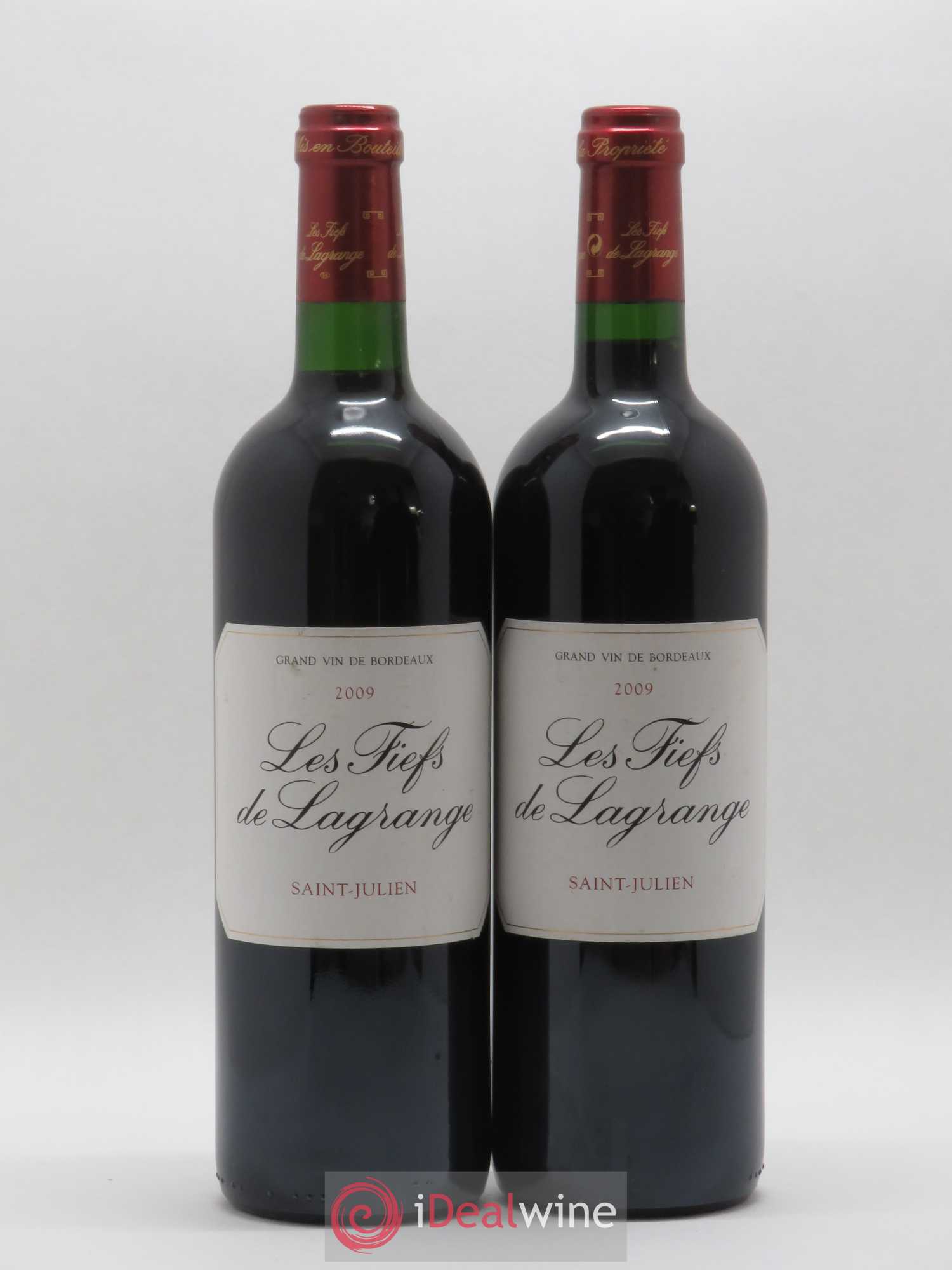 Les Fiefs de Lagrange Second Vin (sans prix de réserve) 2009 - Lot de 2 bouteilles - 0
