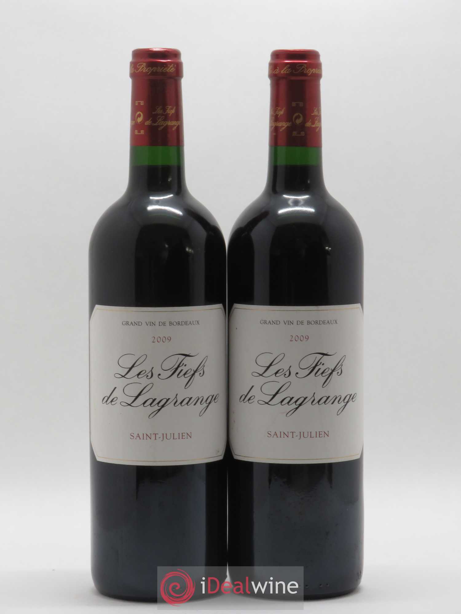 Les Fiefs de Lagrange Second Vin 2009 - Lot de 2 bouteilles - 0