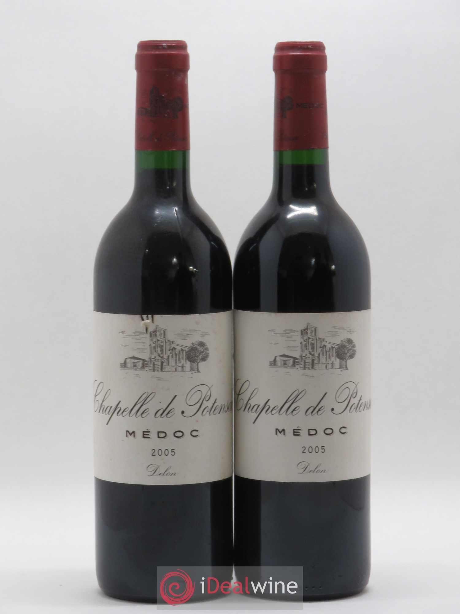 Chapelle de Potensac Second Vin 2005 - Lot de 5 bouteilles - 2