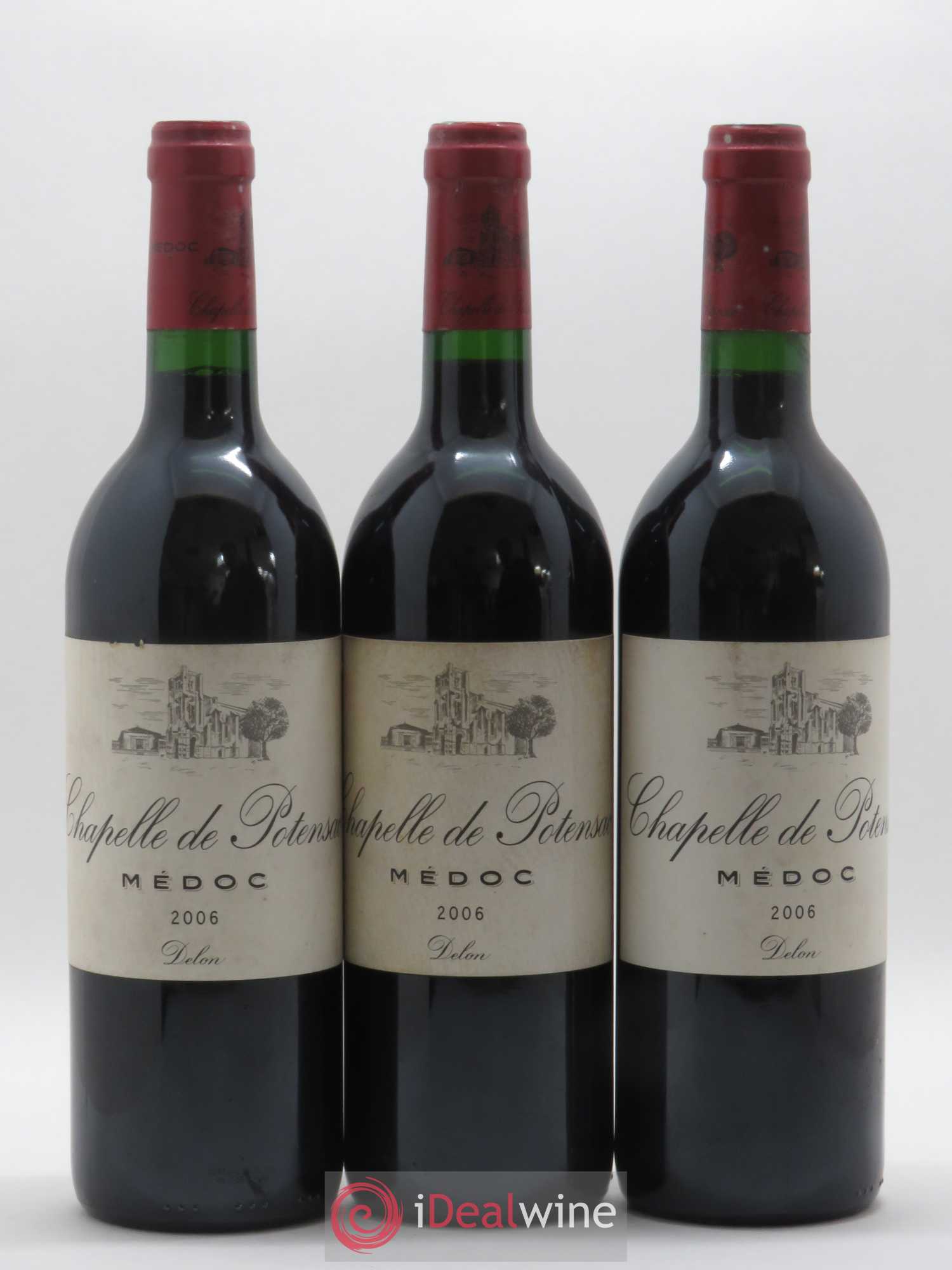 Chapelle de Potensac Second Vin 2006 - Lot de 5 bouteilles - 1