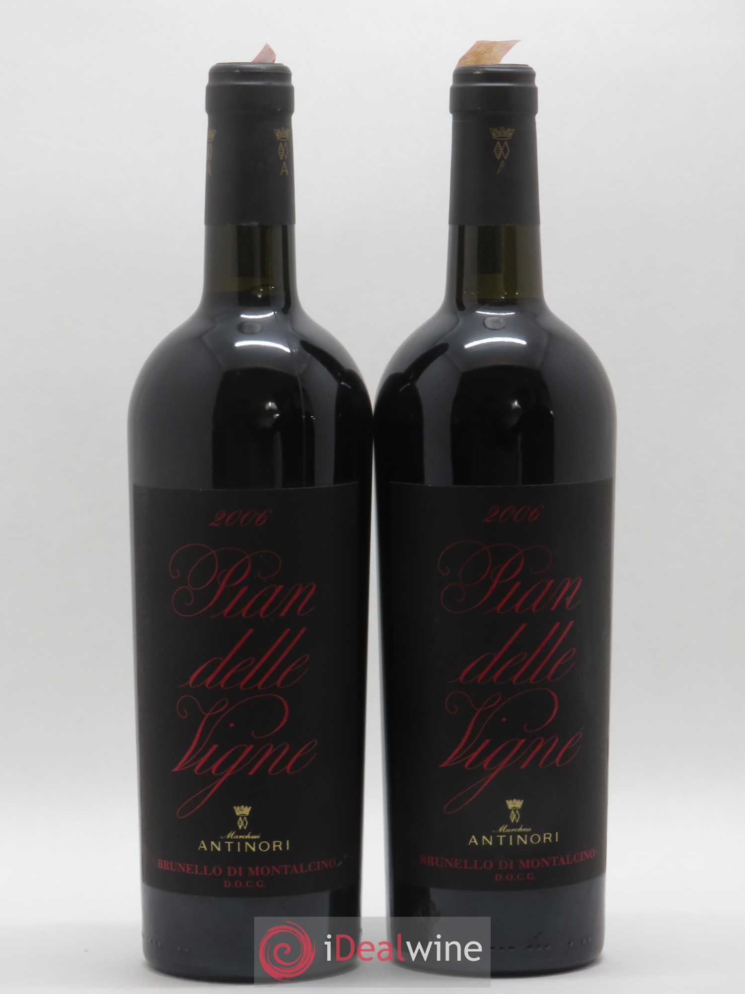 Brunello di Montalcino Pian Delle Vigne Antinori 2006 - Posten von 2 Flaschen - 0
