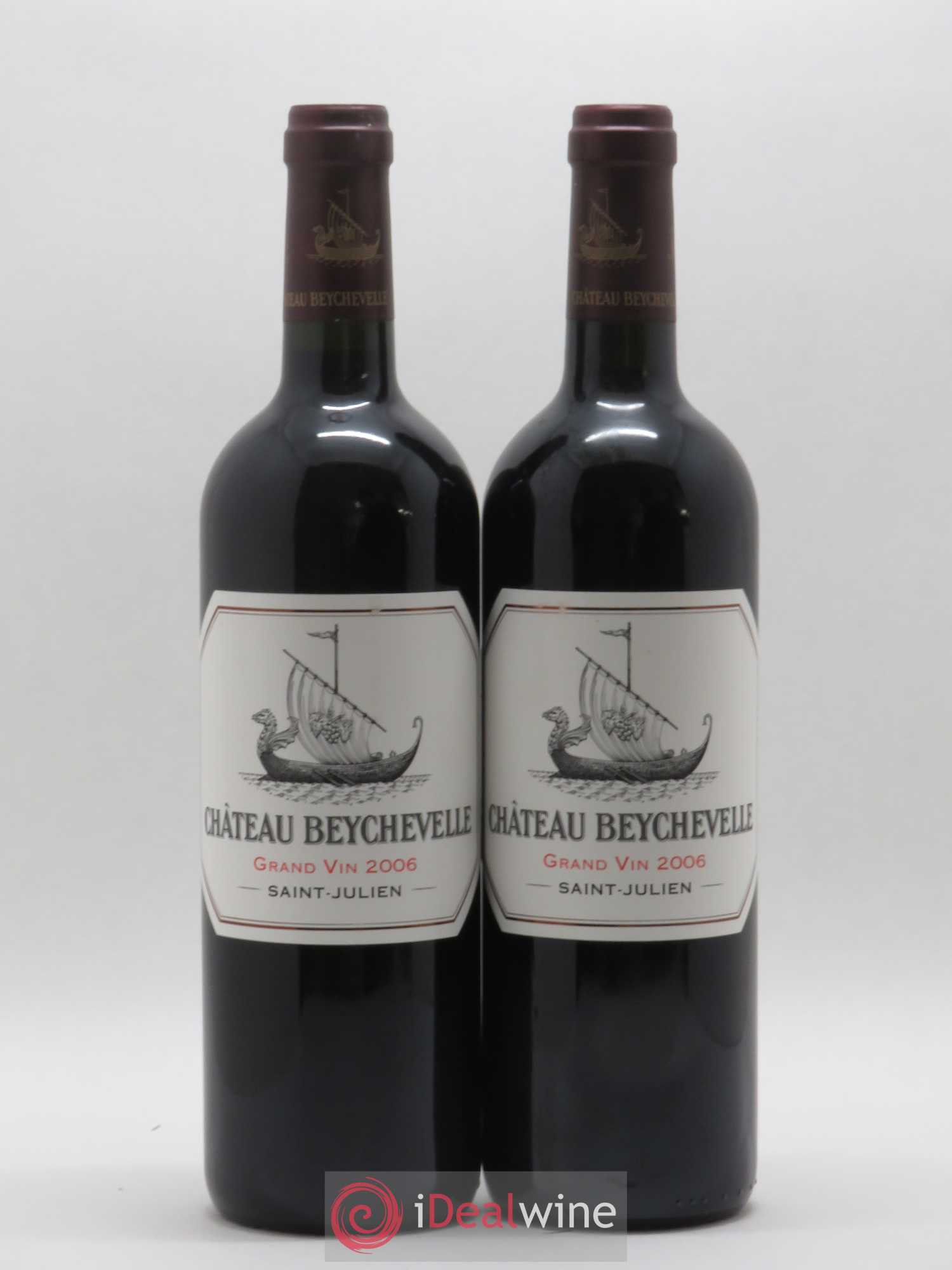 Château Beychevelle 4ème Grand Cru Classé 2006 - Lot de 2 bouteilles - 0