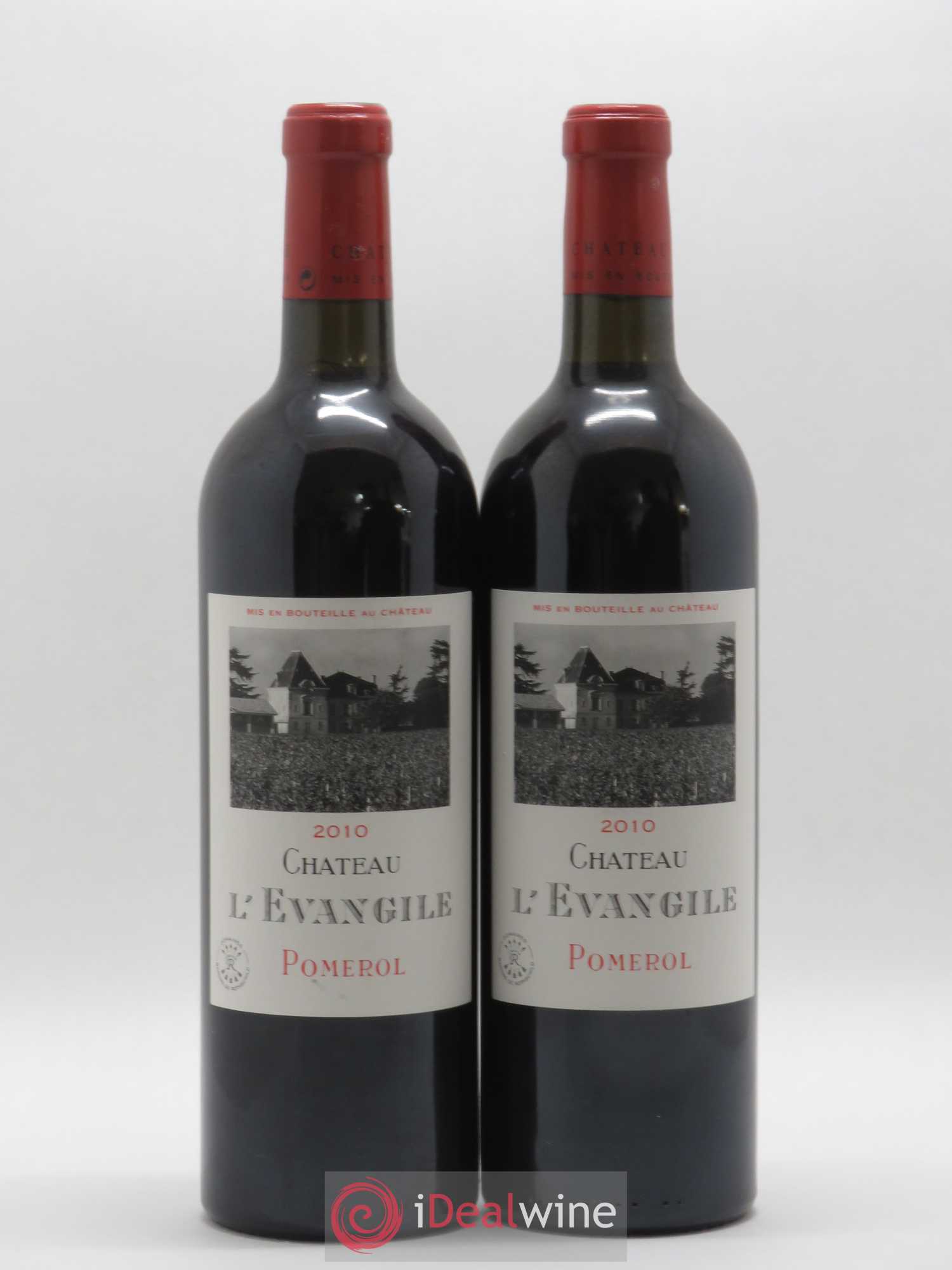 Château l' Évangile 2010 - Lot de 2 bouteilles - 0