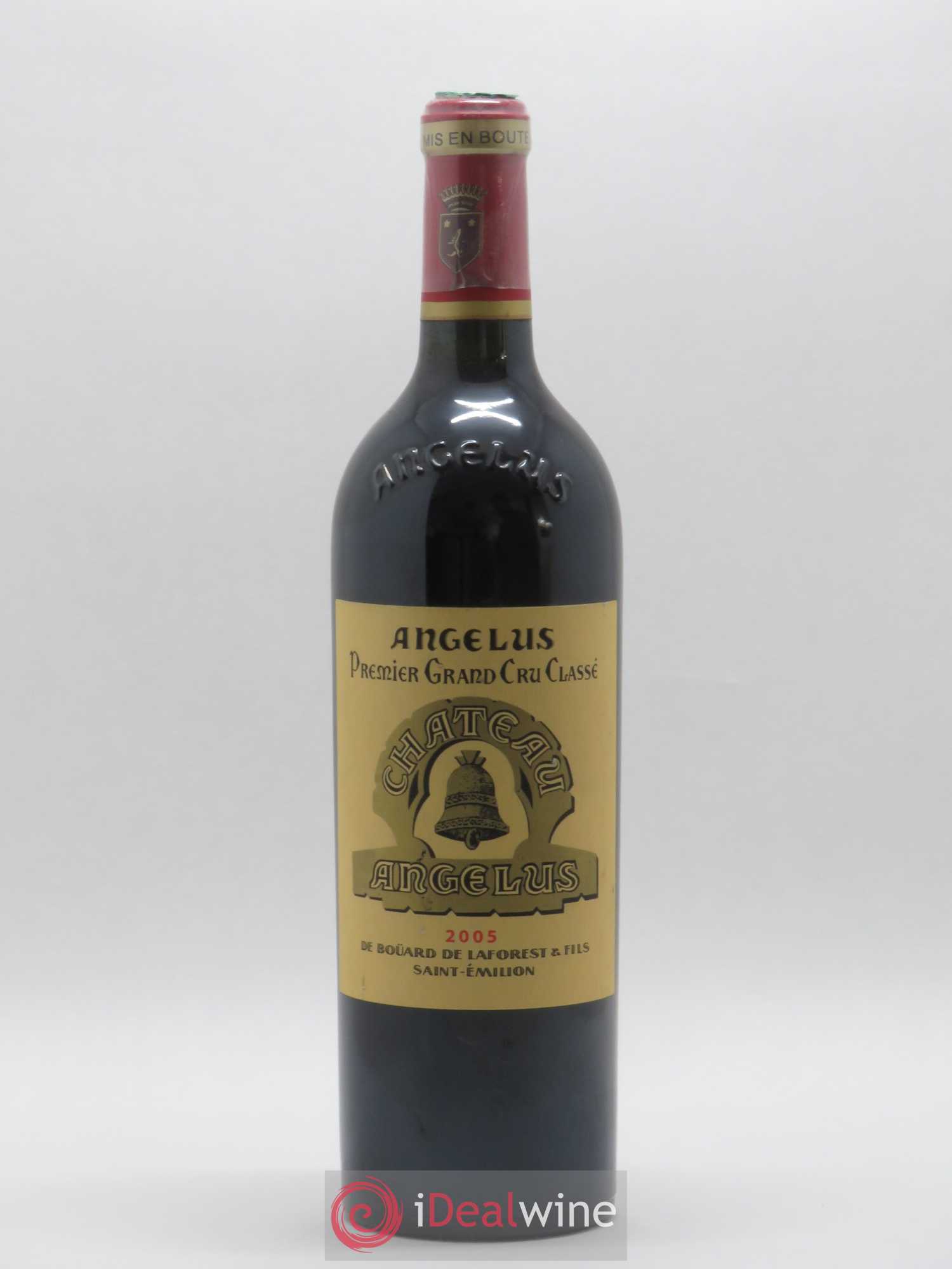 Château Angélus 1er Grand Cru Classé A 2005 - Lot de 1 bouteille - 0