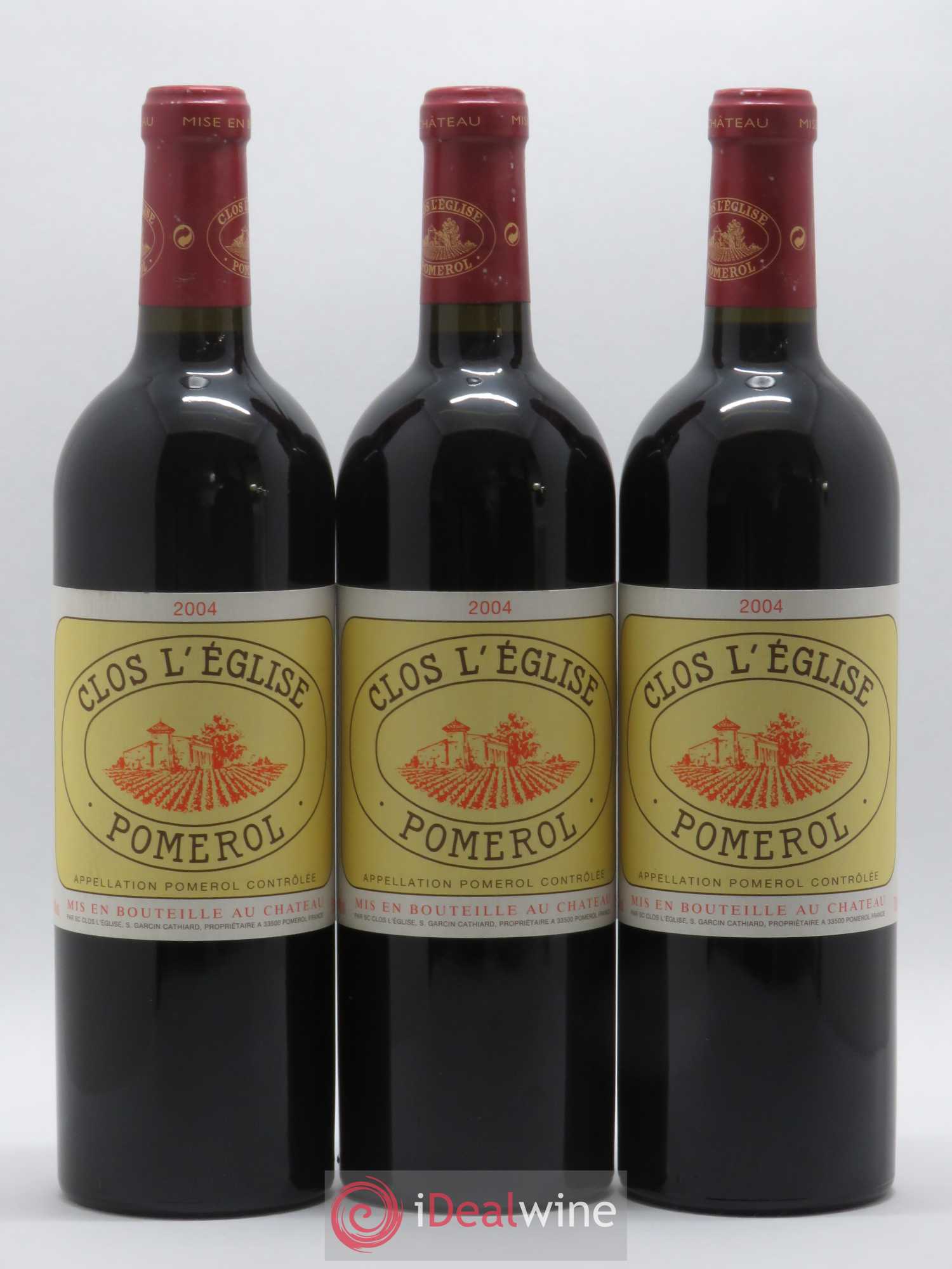 Clos l'Eglise 2004 - Lot de 3 bouteilles - 0