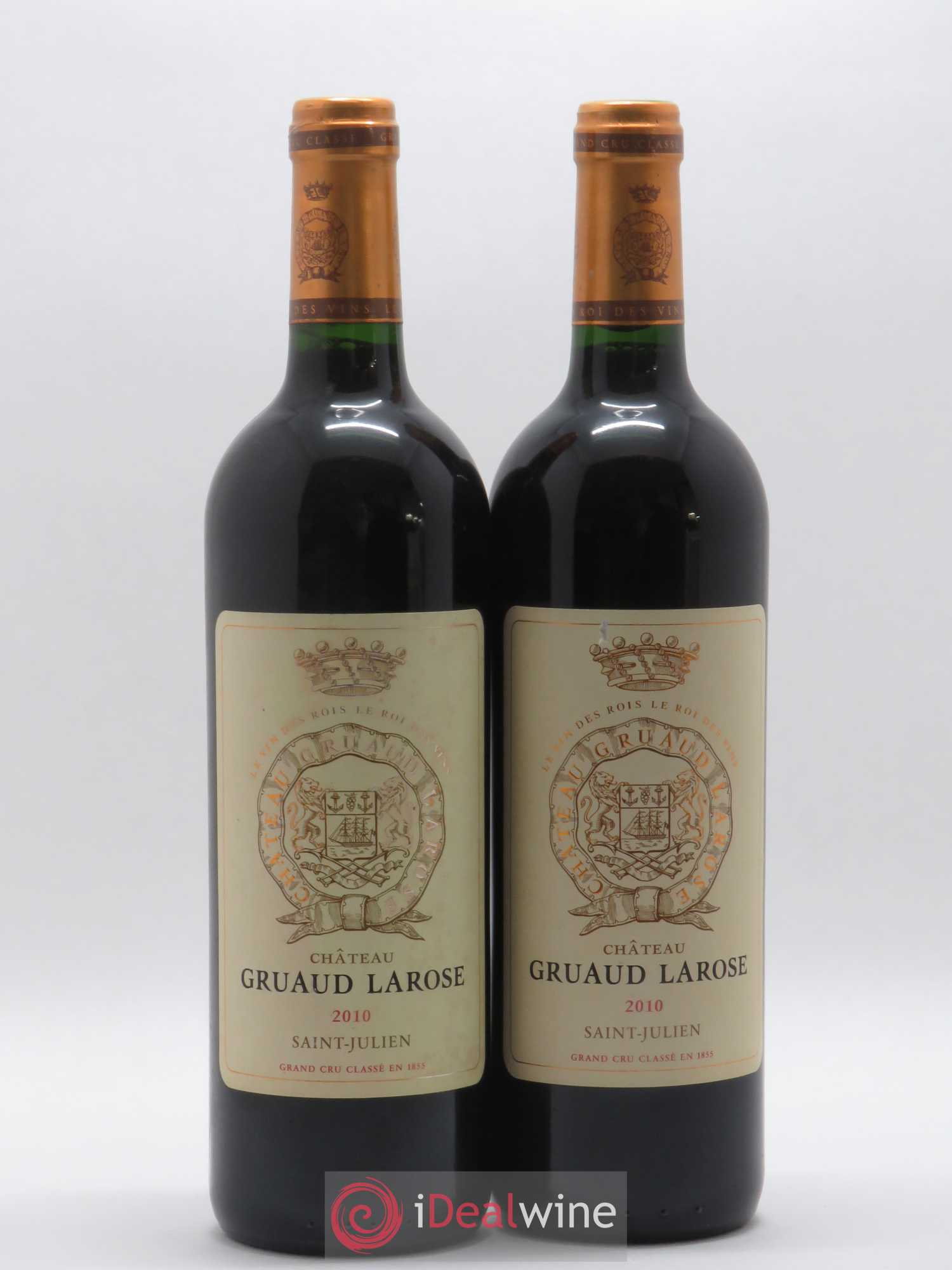 Château Gruaud Larose 2ème Grand Cru Classé 2010 - Lot de 2 bouteilles - 0