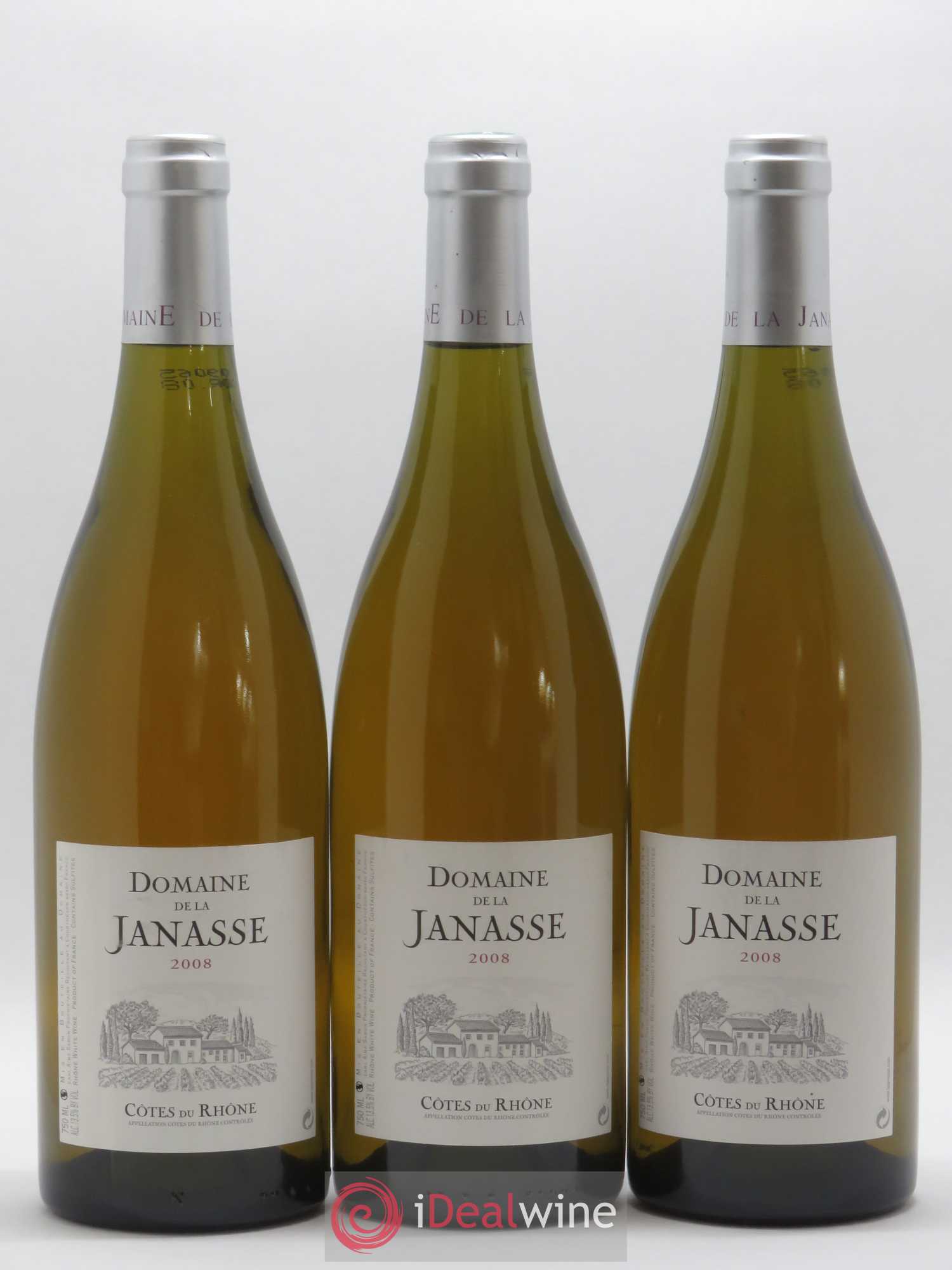 Côtes-du-Rhône Domaine de la Janasse (sans prix de réserve) 2008 - Posten von 6 Flaschen - 2