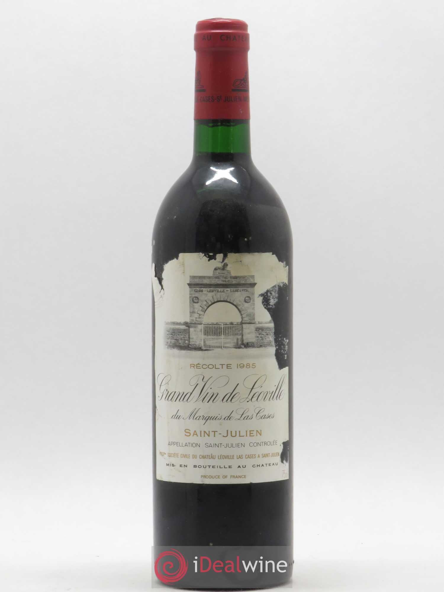 Château Léoville Las Cases 2ème Grand Cru Classé 1985 - Lot de 1 bouteille - 0