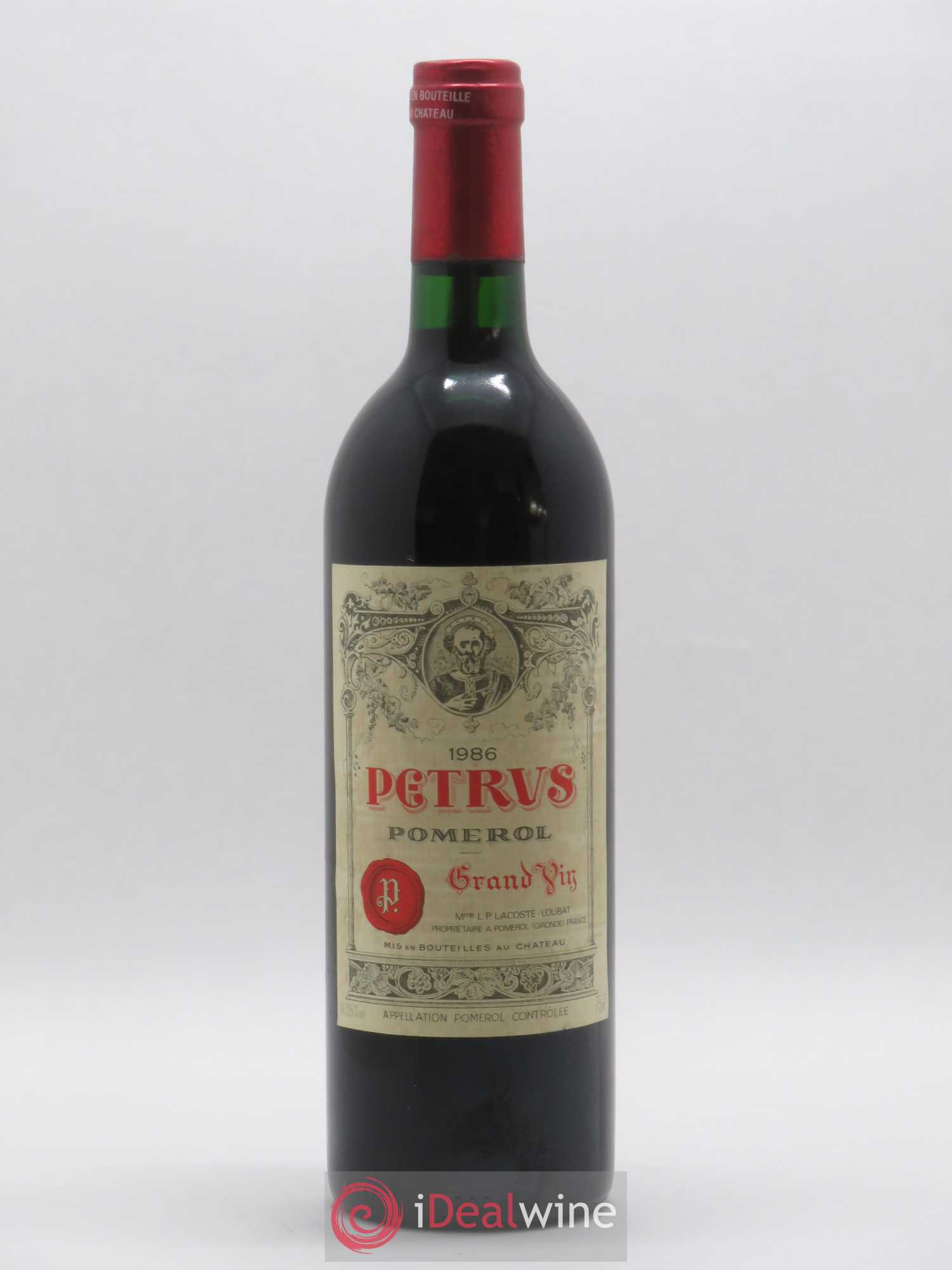 Petrus 1986 - Lot de 1 bouteille - 0
