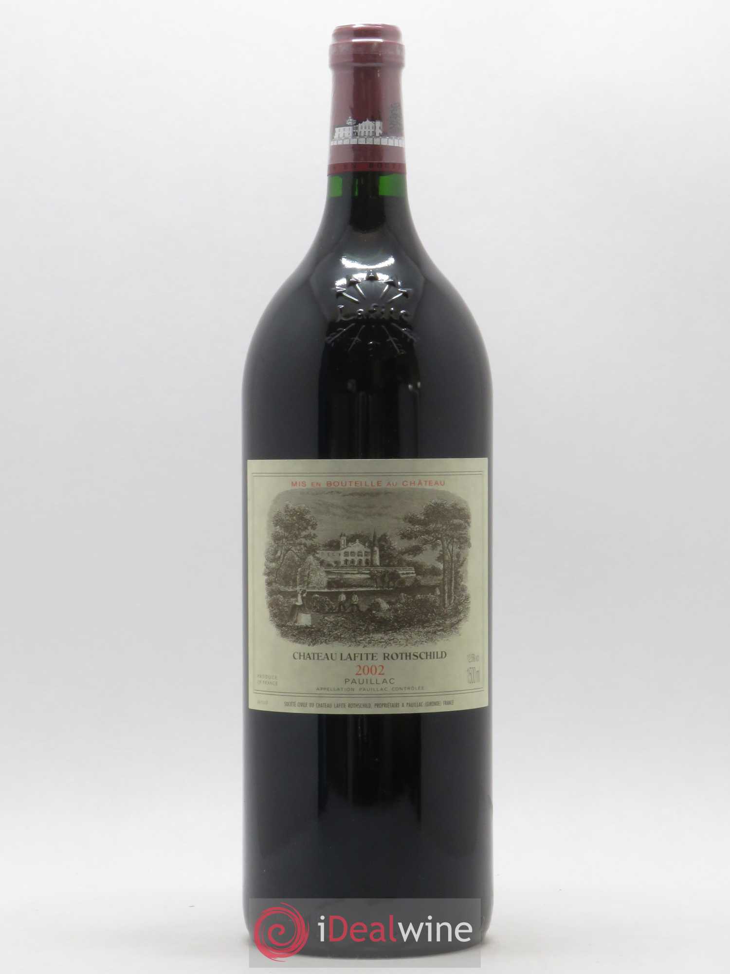 Château Lafite Rothschild 1er Grand Cru Classé 2002 - Lot de 1 magnum - 0