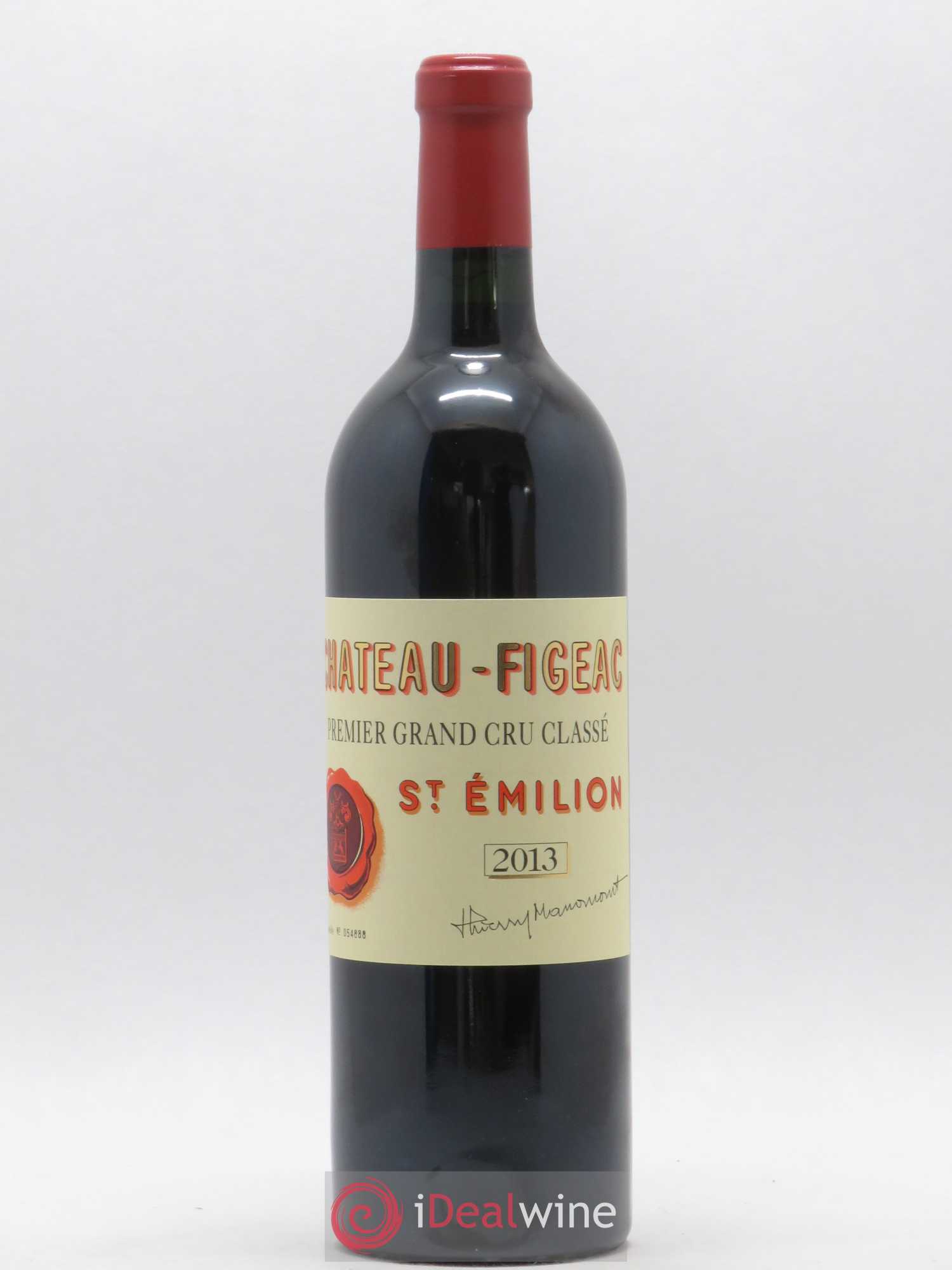 Château Figeac 1er Grand Cru Classé A 2013 - Lot de 1 bouteille - 0
