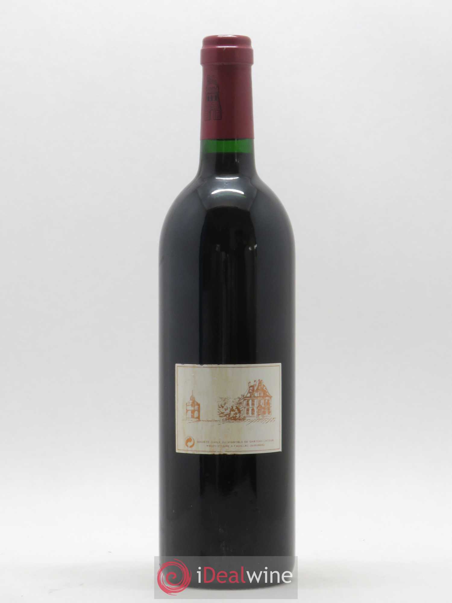 Château Latour 1er Grand Cru Classé 1995 - Lot de 1 bouteille - 1