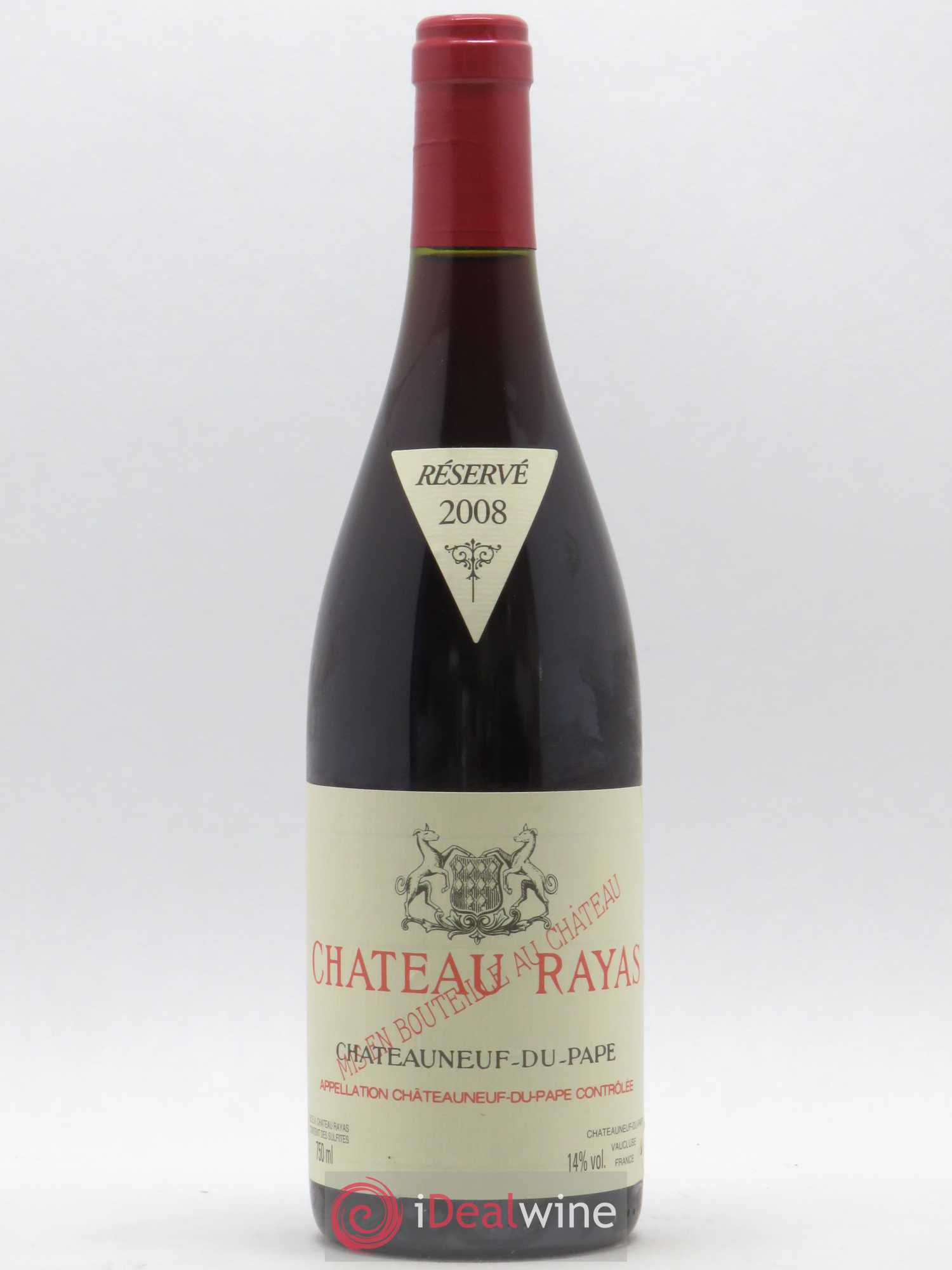 Châteauneuf-du-Pape Château Rayas Emmanuel Reynaud 2008 - Lot de 1 bouteille - 0