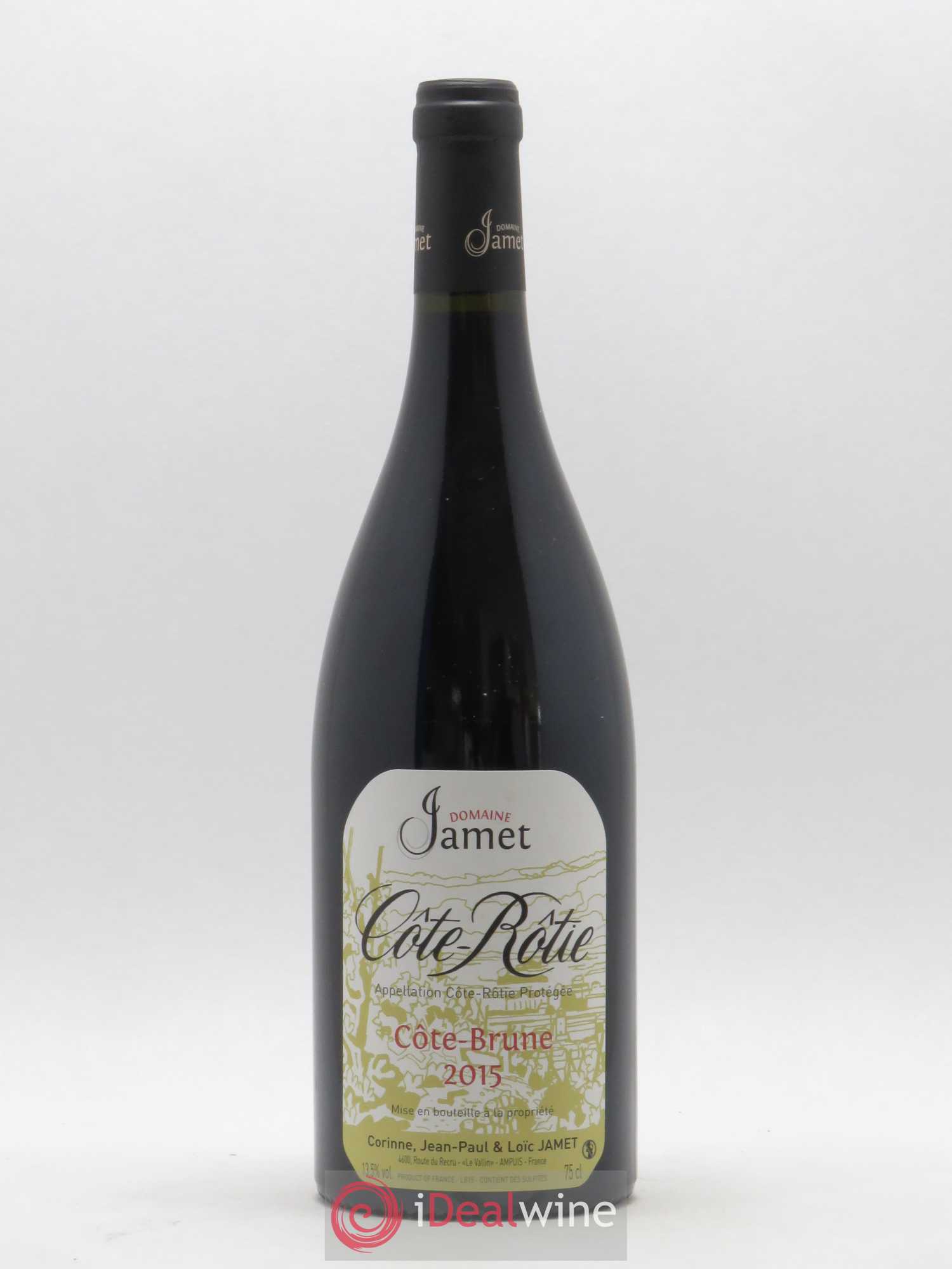 Côte-Rôtie Côte Brune Jamet (Domaine) 2015 - Lot de 1 bouteille - 0