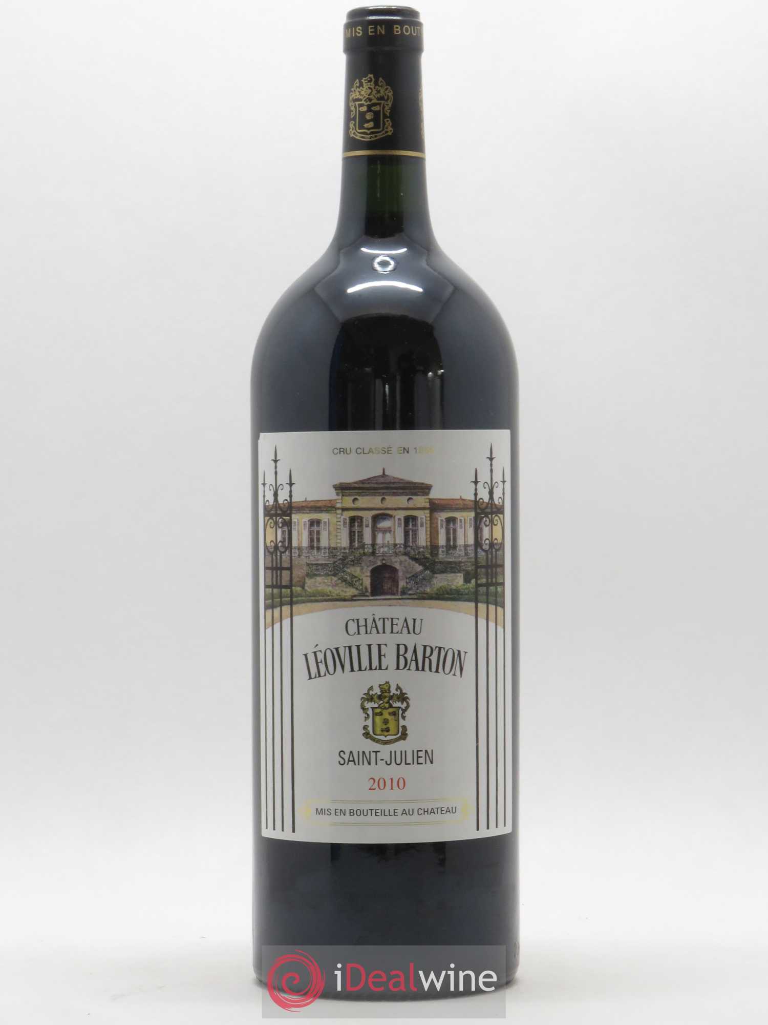 Château Léoville Barton 2ème Grand Cru Classé 2010 - Lot de 1 magnum - 0