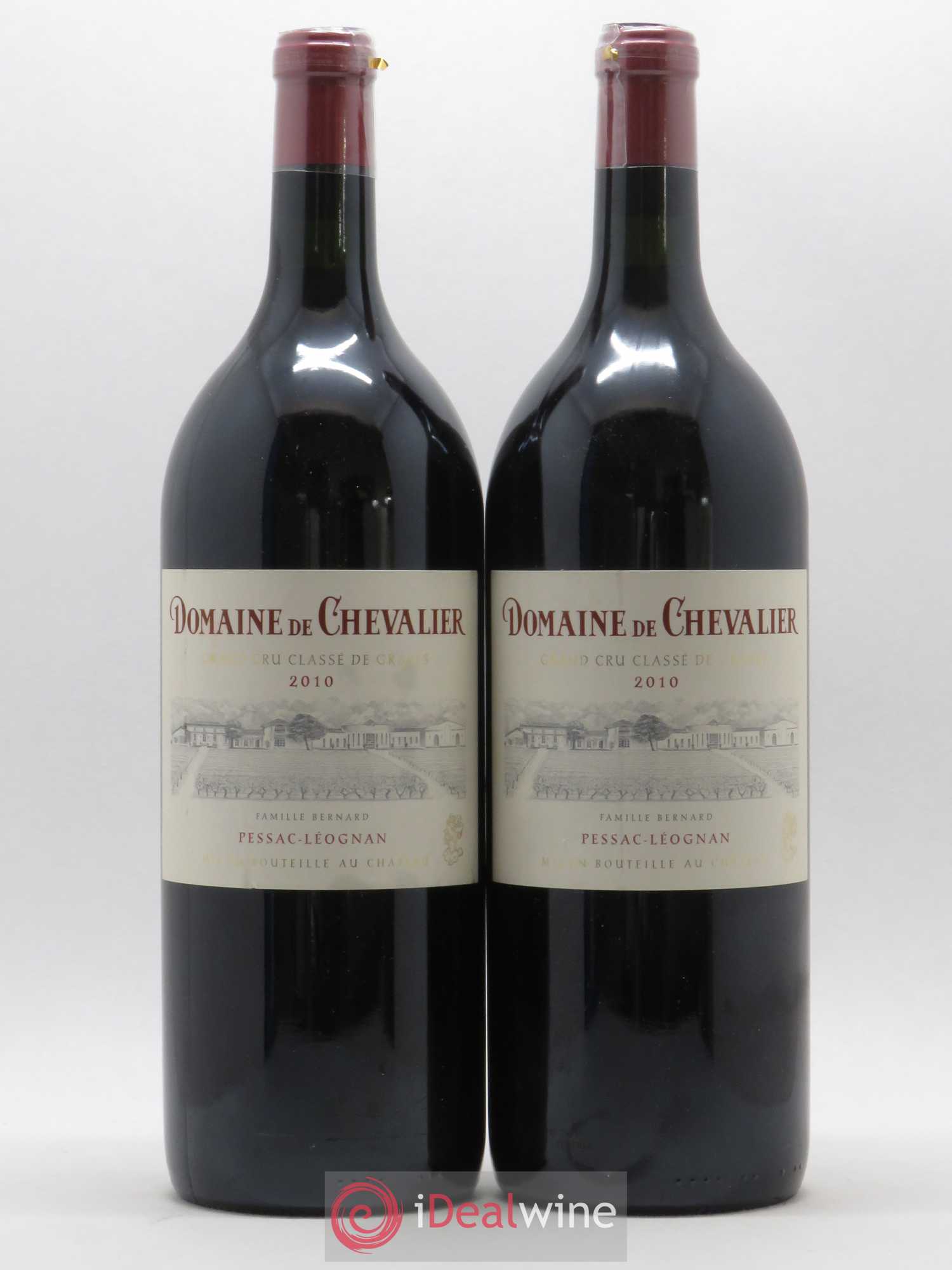 Domaine de Chevalier Cru Classé de Graves 2010 - Lot de 2 magnums - 0