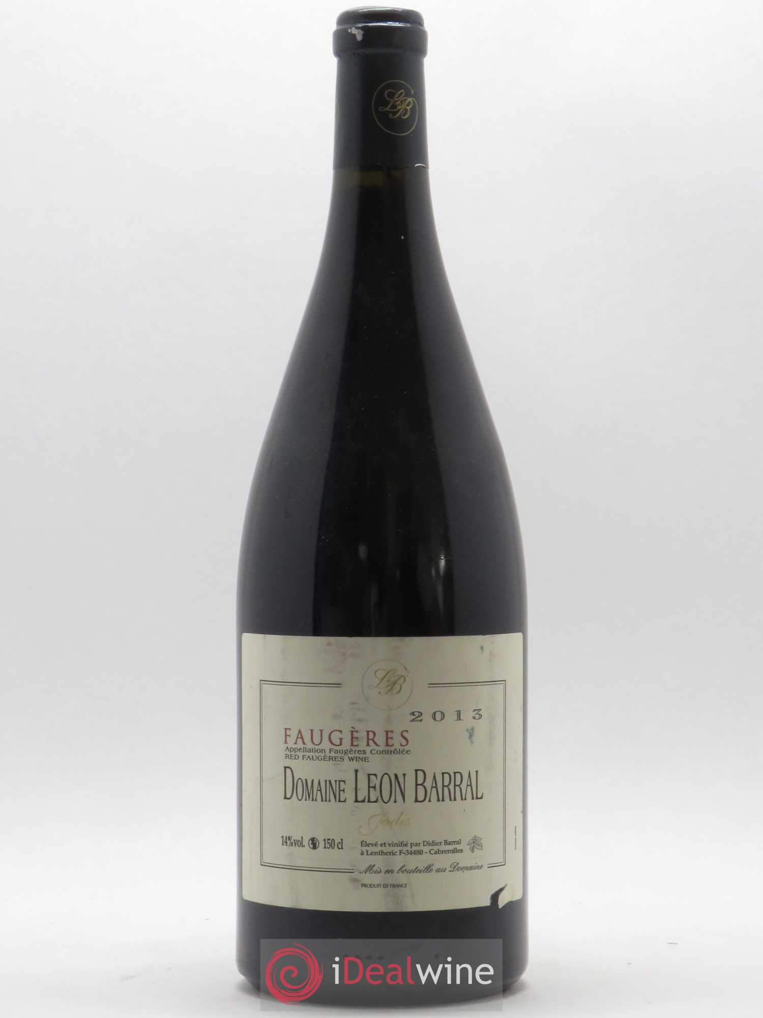 Faugères Jadis Domaine Léon Barral (sans prix de réserve) 2013 - Lot de 1 magnum - 0