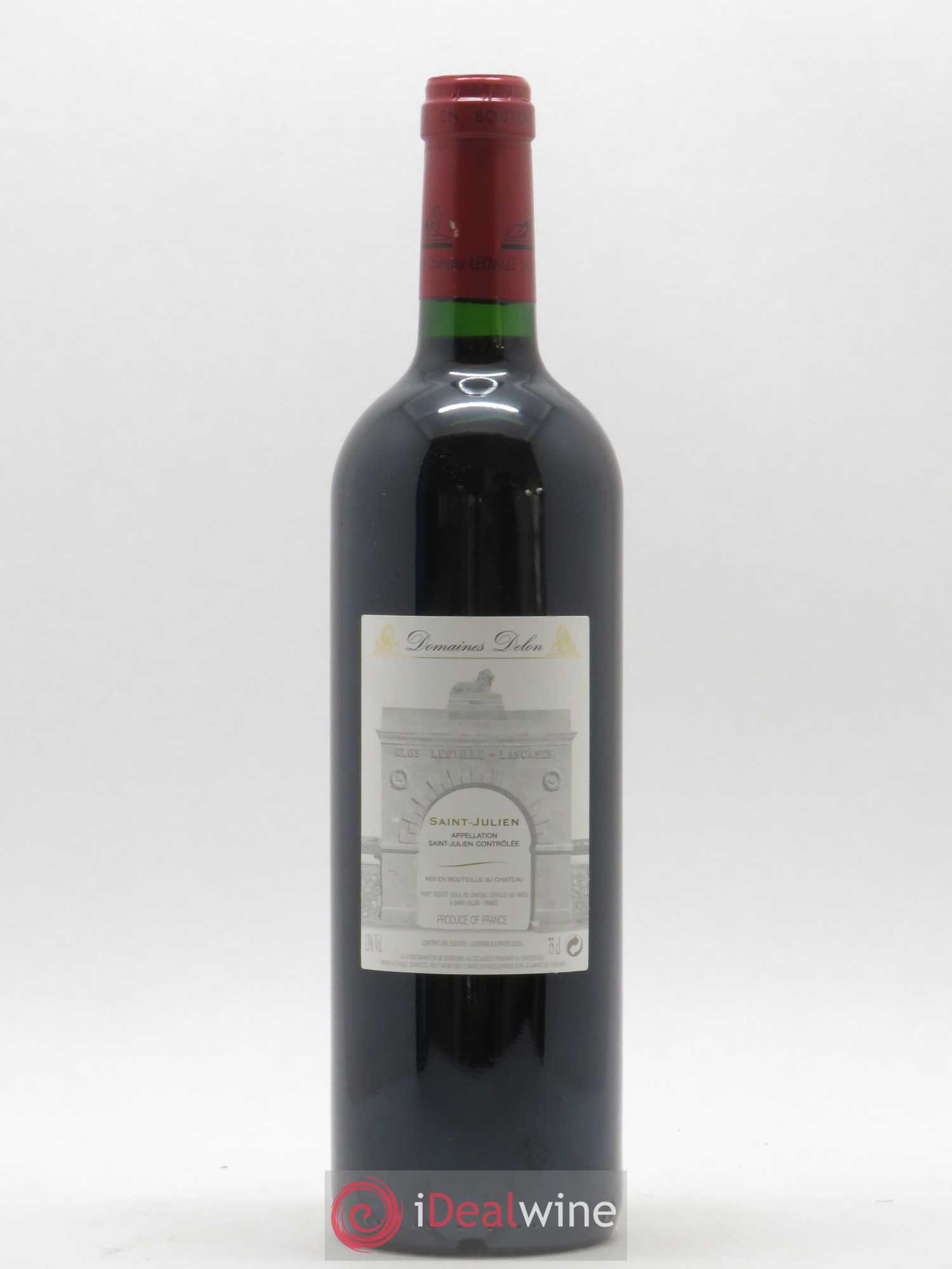 Château Léoville Las Cases 2ème Grand Cru Classé 2004 - Lot de 1 bouteille - 1