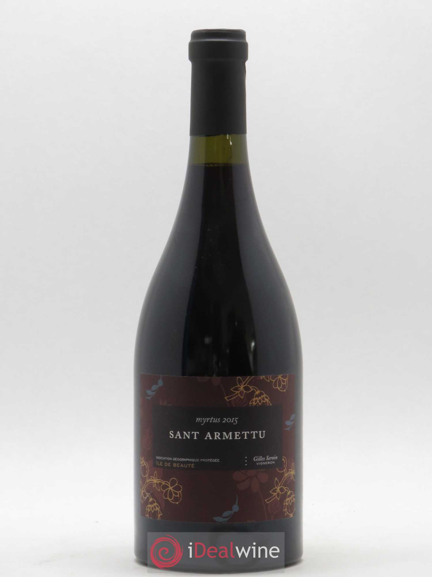 Vin de Corse IGP Ile de Beauté Sant Armettu Myrtus 2015 - Posten von 1 Flasche - 0
