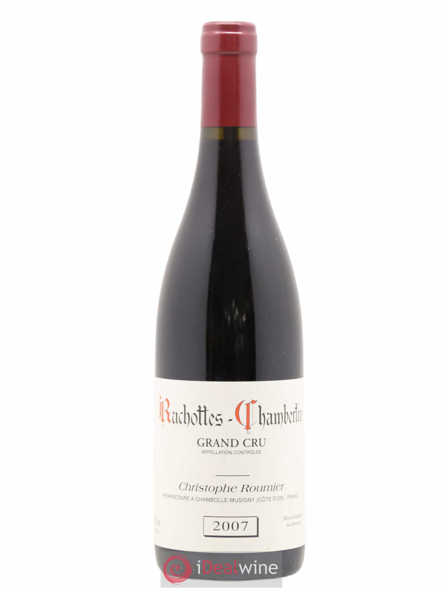 Ruchottes-Chambertin Grand Cru Christophe Roumier 2007 - Lot de 1 bouteille - 0