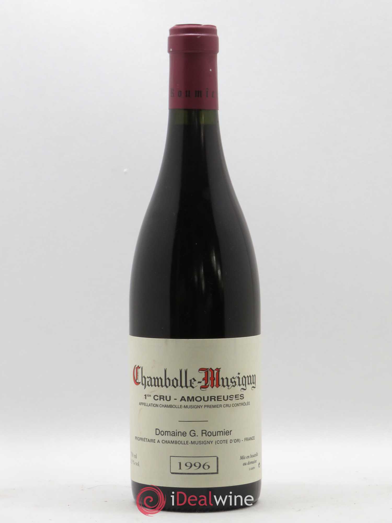 Chambolle-Musigny 1er Cru Les Amoureuses Georges Roumier (Domaine) 1996 - Lot de 1 bouteille - 0