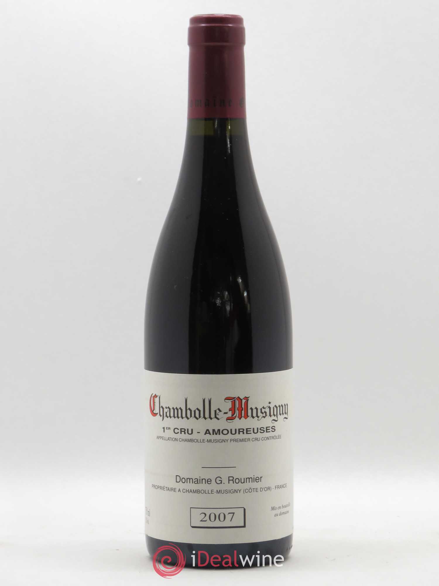 Chambolle-Musigny 1er Cru Les Amoureuses Georges Roumier (Domaine) 2007 - Lot de 1 bouteille - 0