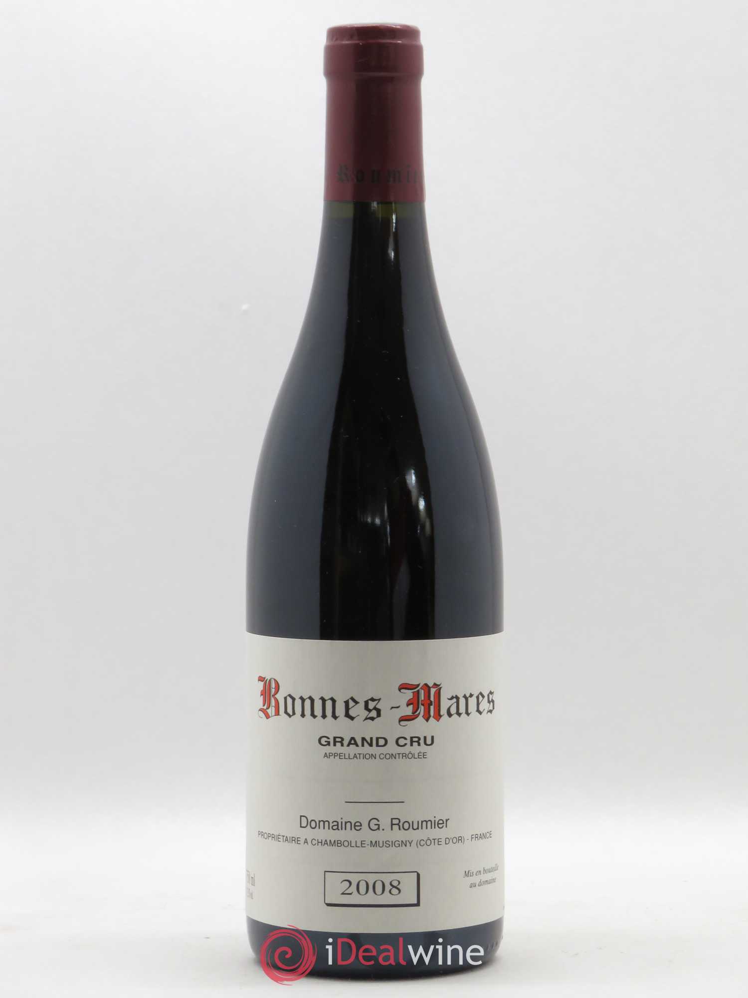Bonnes-Mares Grand Cru Georges Roumier (Domaine) 2008 - Lot de 1 bouteille - 0