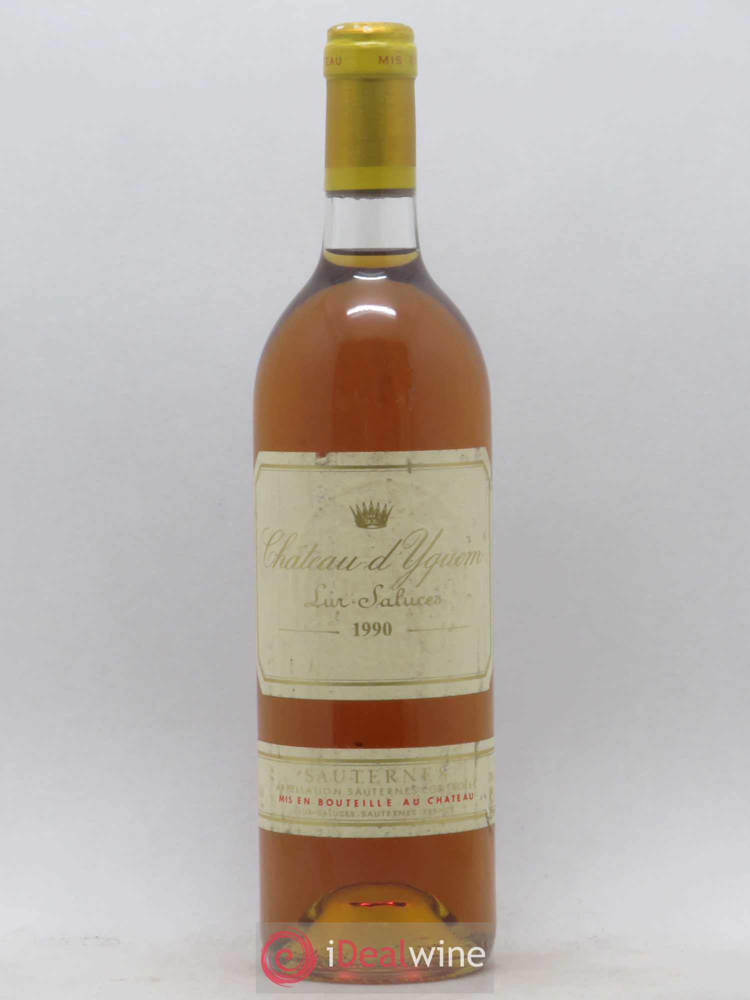 Château d' Yquem 1er Cru Classé Supérieur 1990 - Lotto di 1 bottiglia - 0