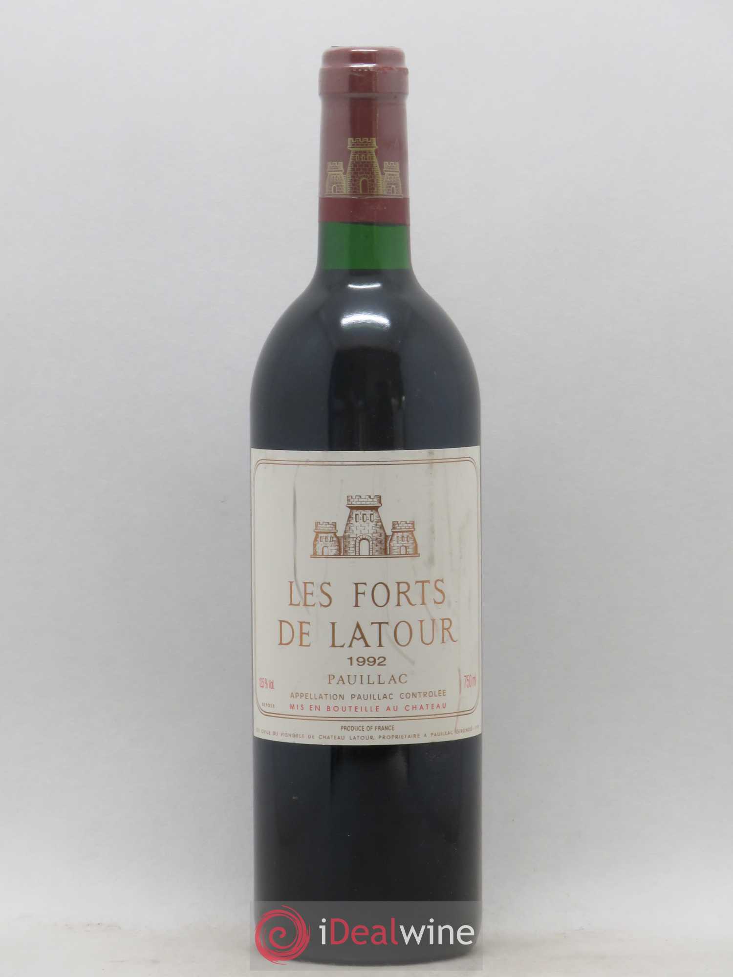 Les Forts de Latour Second Vin 1992 - Lot de 1 bouteille - 0