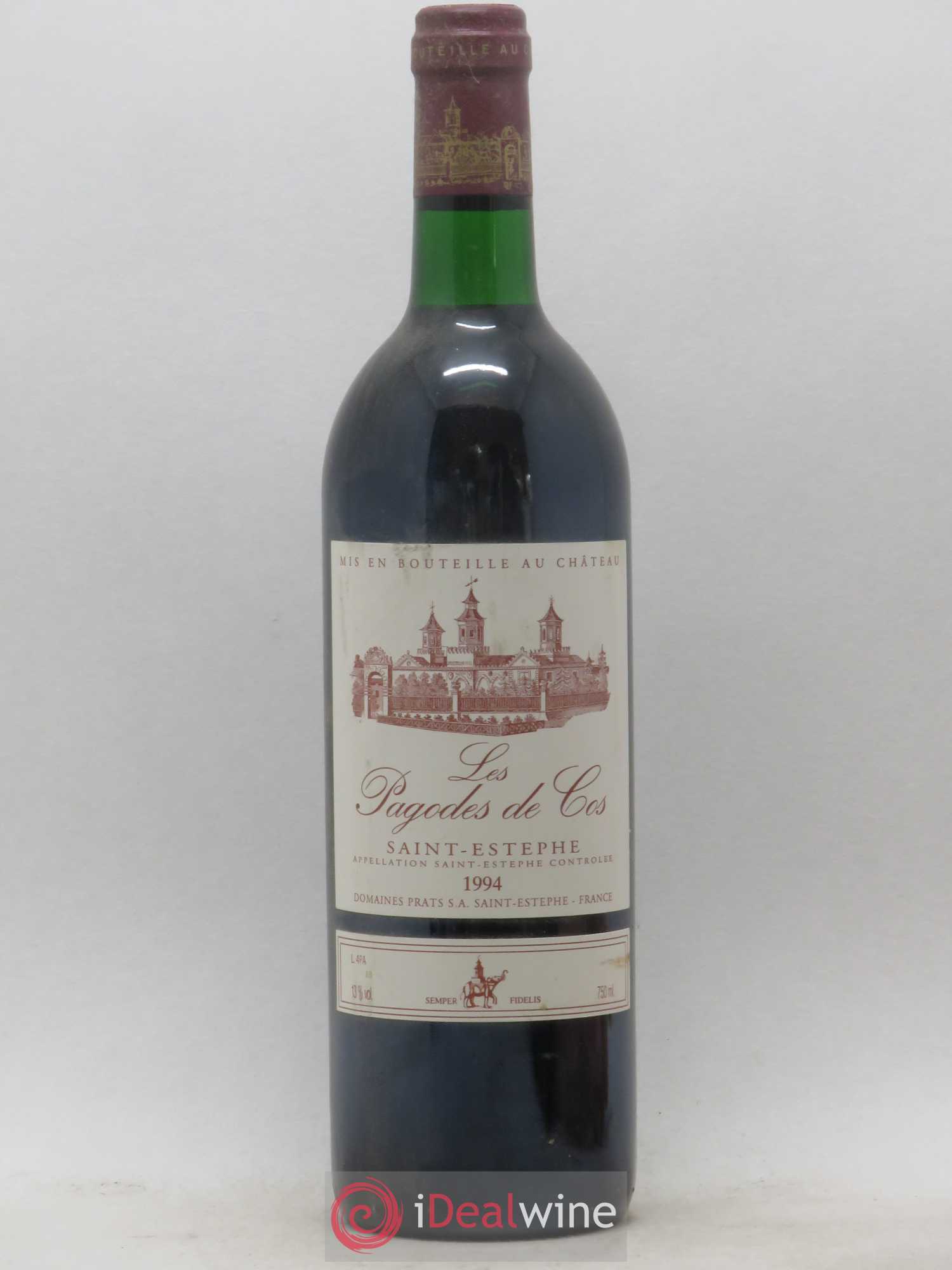 Les Pagodes de Cos Second Vin 1994 - Lotto di 1 bottiglia - 0