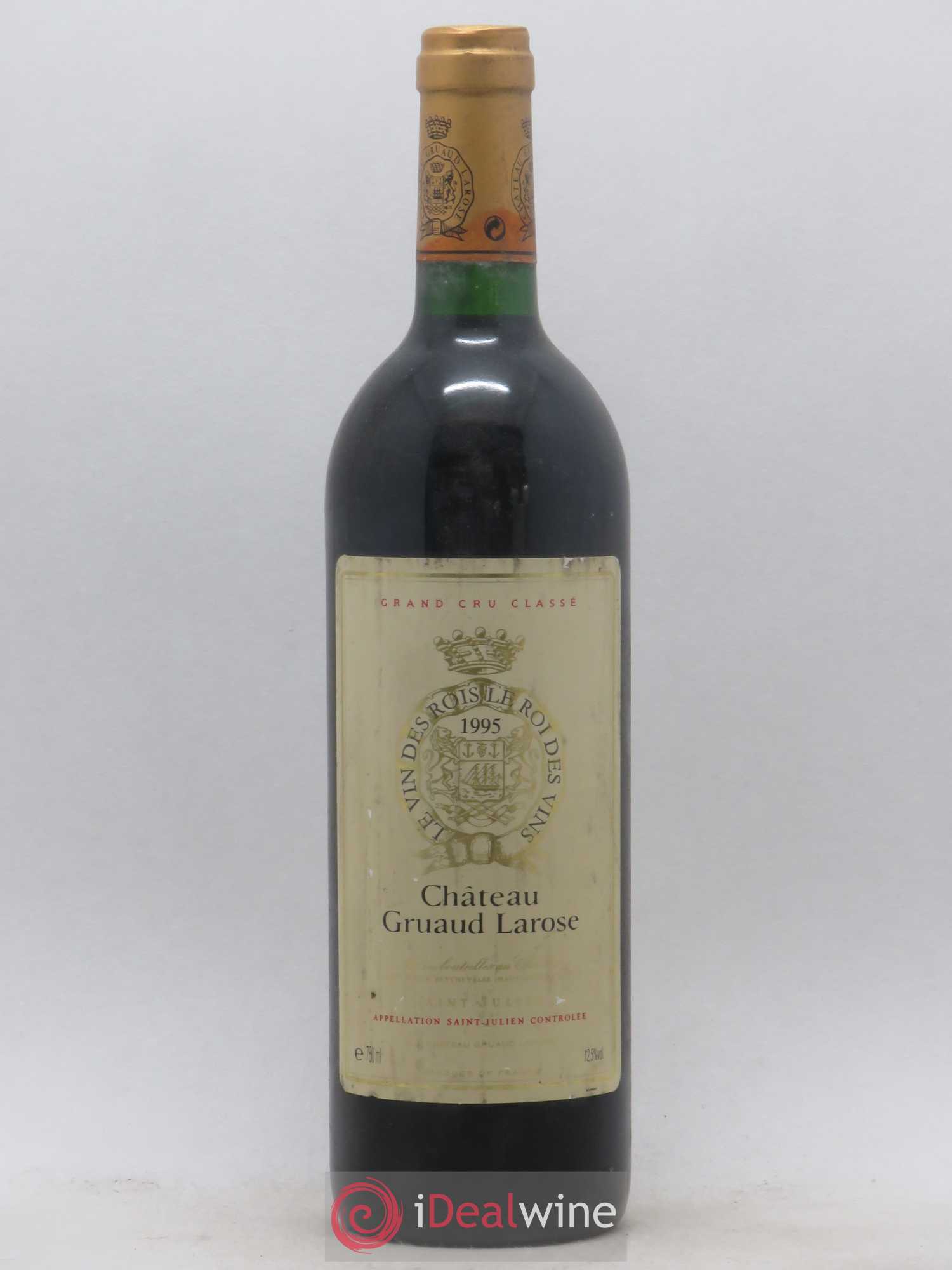 Château Gruaud Larose 2ème Grand Cru Classé 1995 - Lot de 1 bouteille - 0