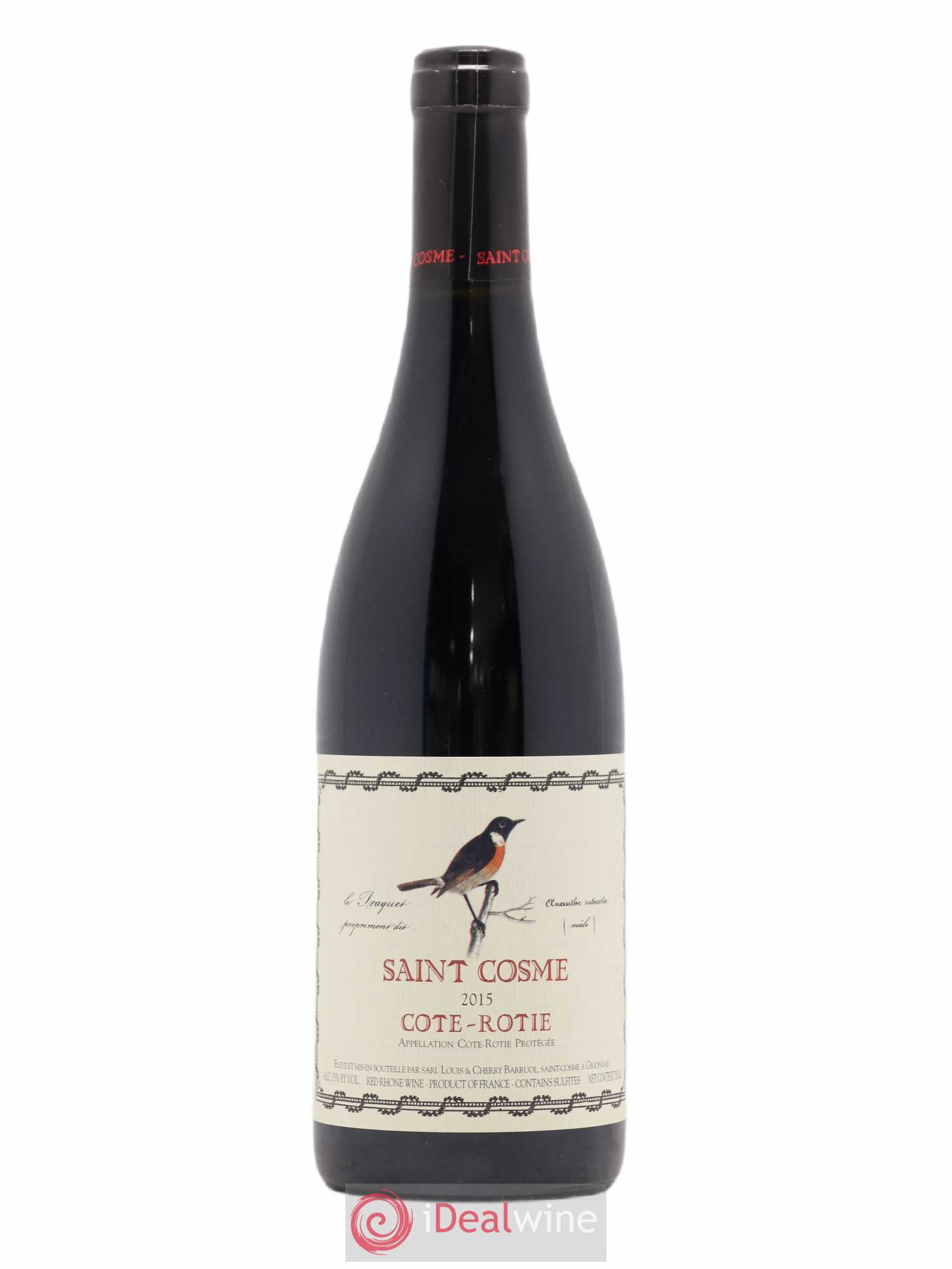 Côte-Rôtie Saint Cosme 2015 - Lot de 1 bouteille - 0