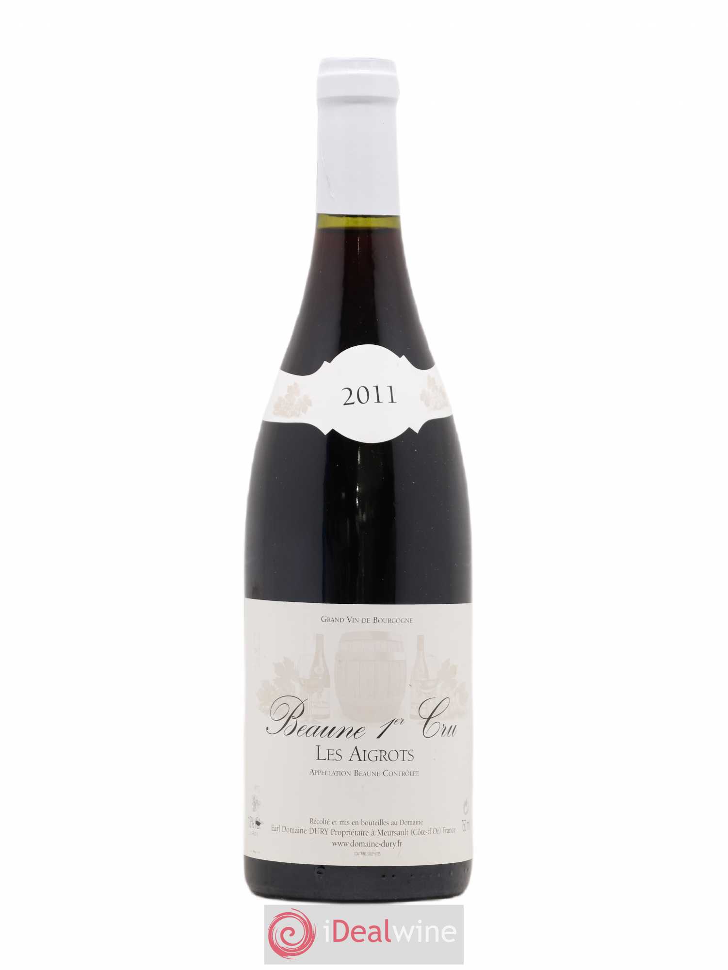 Beaune 1er Cru Les Aigrots Domaine Dury 2011 - Posten von 1 Flasche - 0