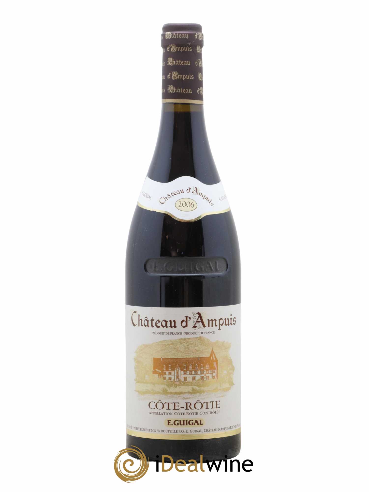 Côte-Rôtie Château d'Ampuis Guigal 2006 - Lot de 1 bouteille - 0