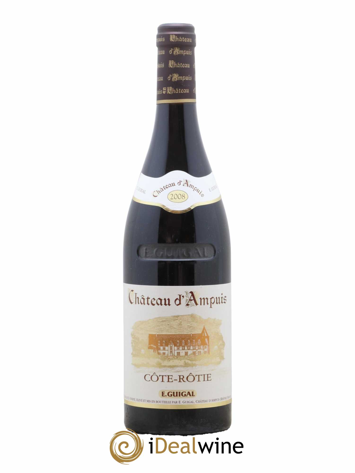 Côte-Rôtie Château d'Ampuis Guigal 2008 - Lot de 1 bouteille - 0