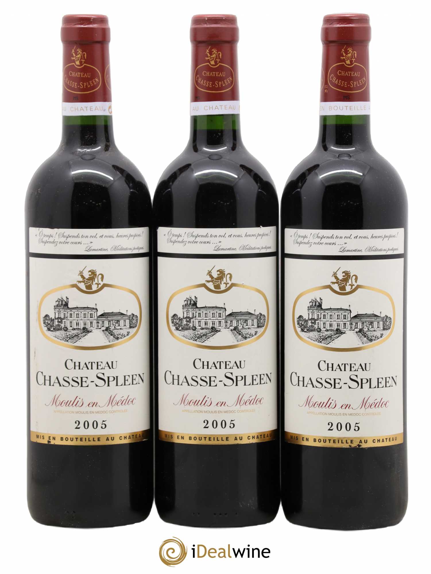 Château Chasse Spleen 2005 - Lot de 6 bouteilles - 1