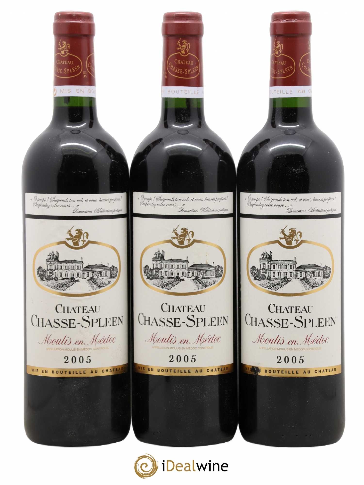 Château Chasse Spleen 2005 - Lot de 6 bouteilles - 2