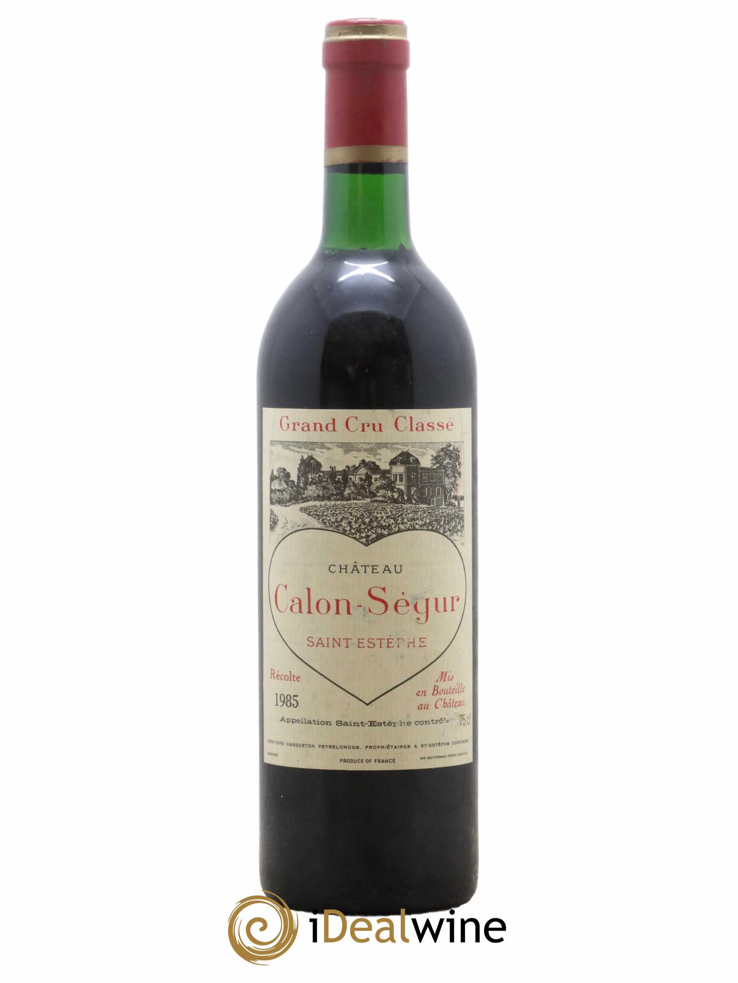 Château Calon Ségur 3ème Grand Cru Classé 1985 - Lot of 1 bottle - 0