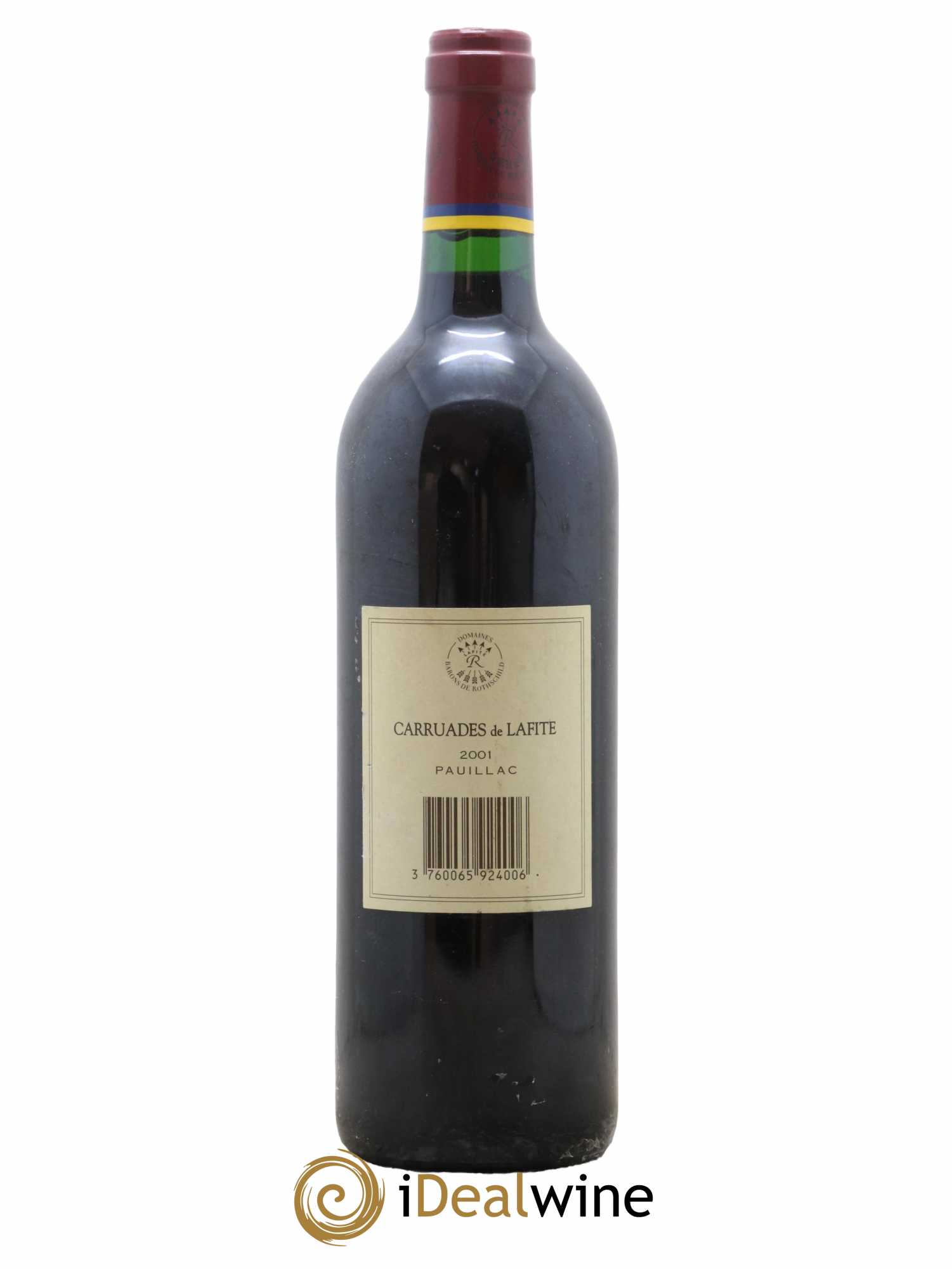 Carruades de Lafite Rothschild Second Vin 2001 - Posten von 1 Flasche - 1