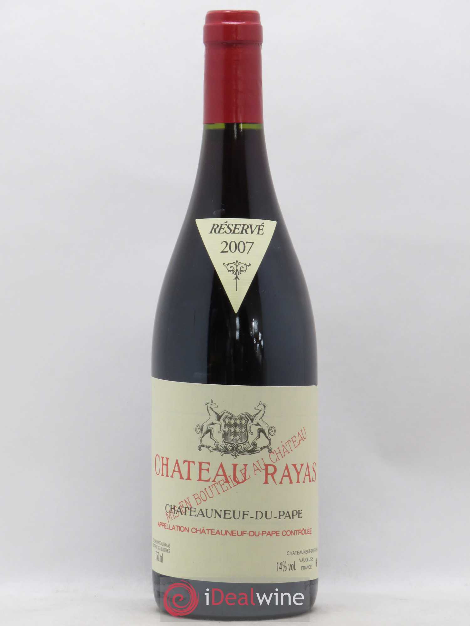 Châteauneuf-du-Pape Château Rayas Emmanuel Reynaud 2007 - Lot de 1 bouteille - 0